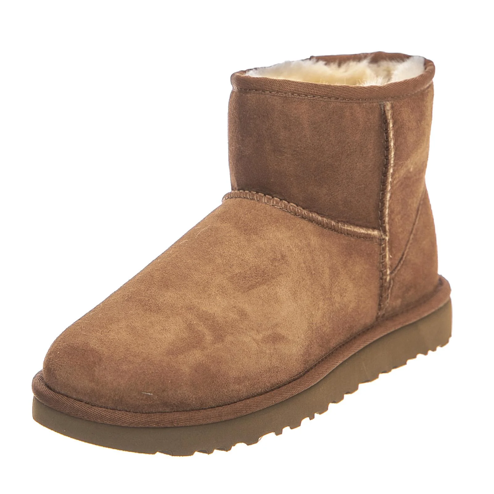 Womens Mini Classic II Chestnut Ankle Boots