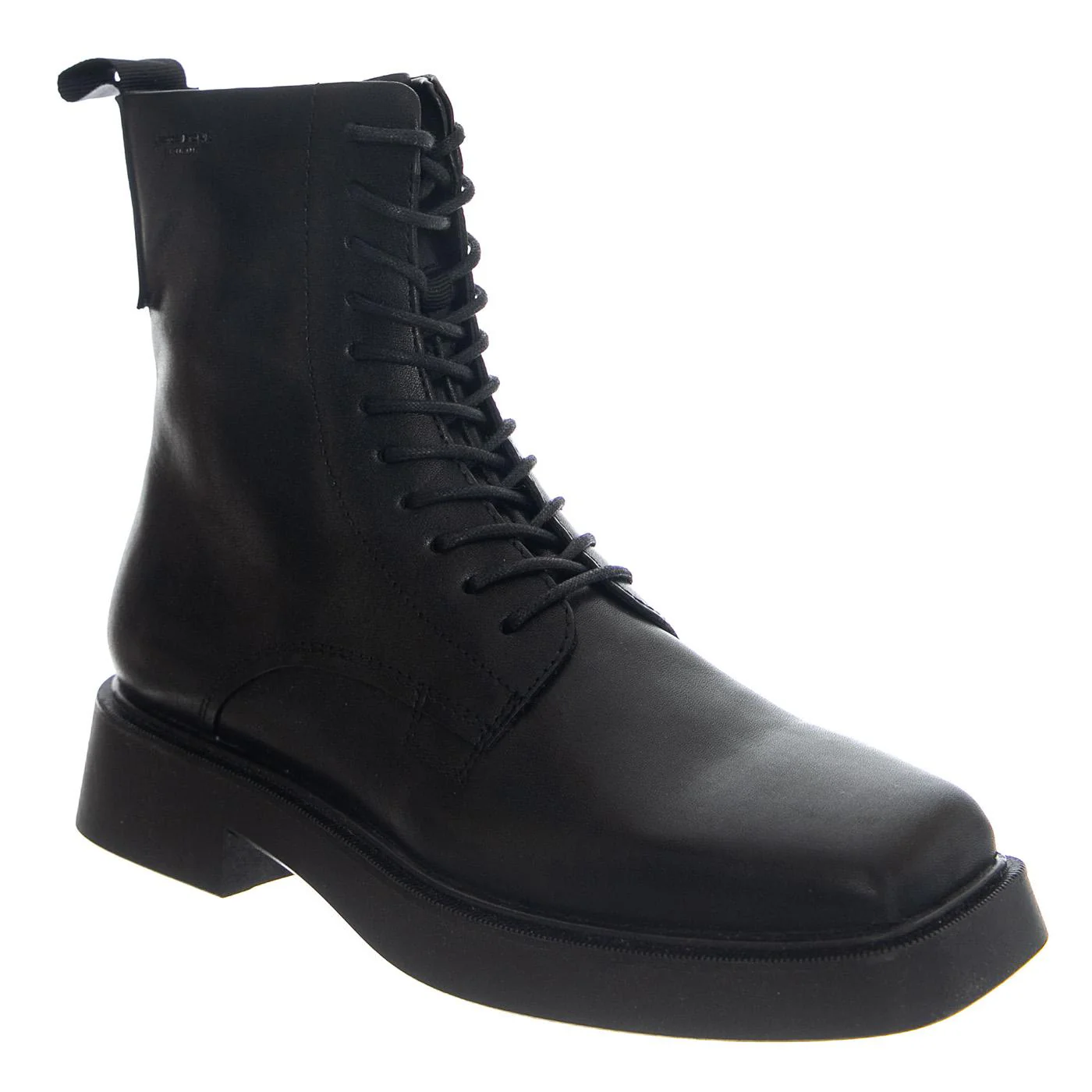 JILLIAN COW LEATHER BLACK - Women's Black Ankle Boots Women VAGABOND - Image 2