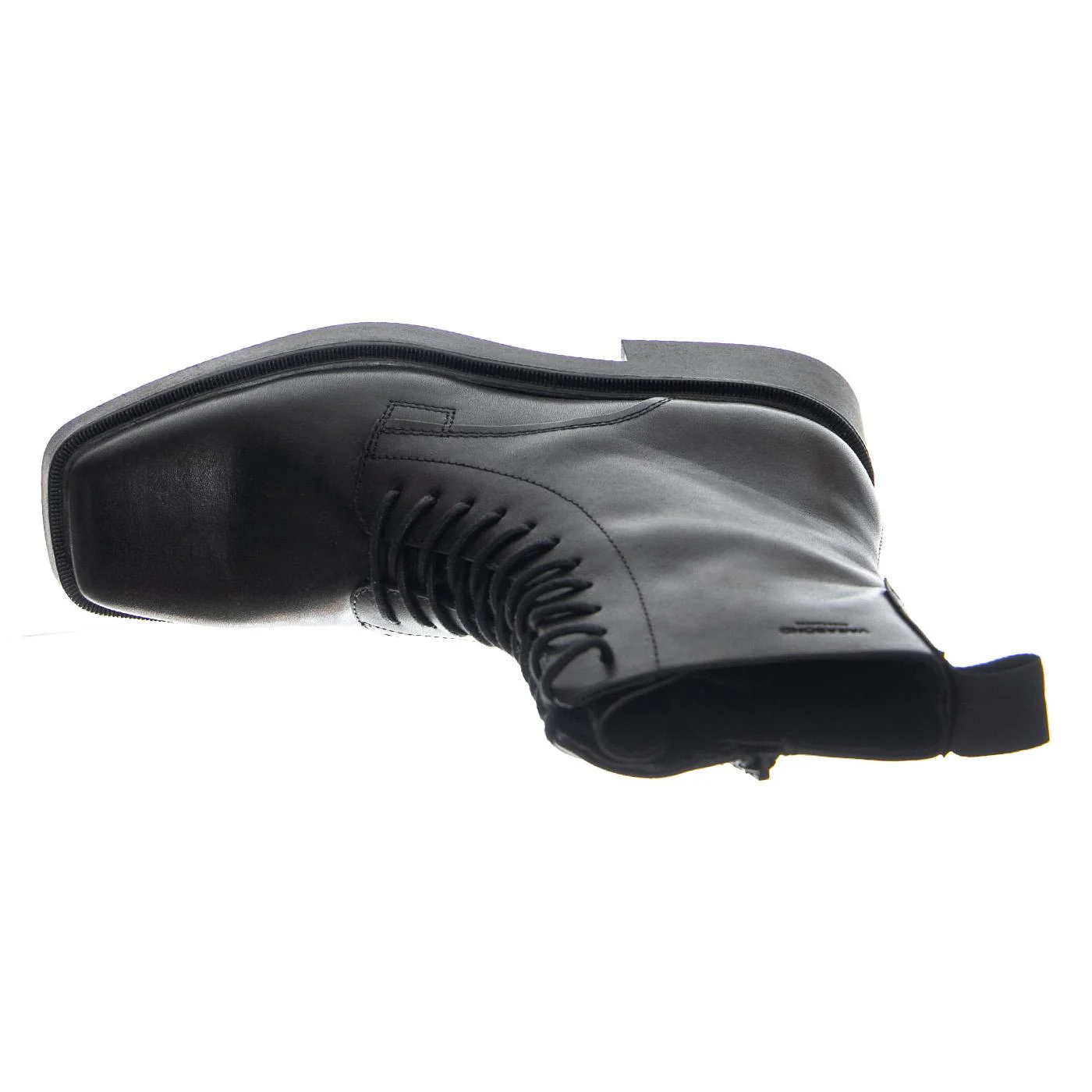 JILLIAN COW LEATHER BLACK - Women's Black Ankle Boots Women VAGABOND - Image 6