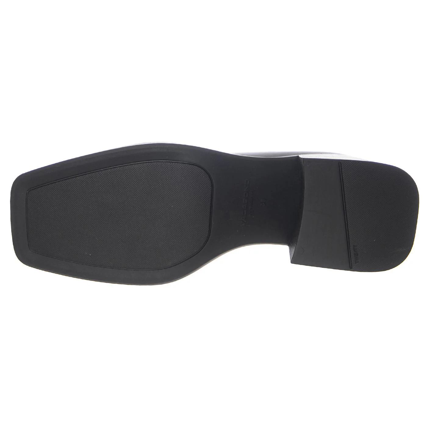 W' Blanca Black Cow Leather Shoes - Image 5