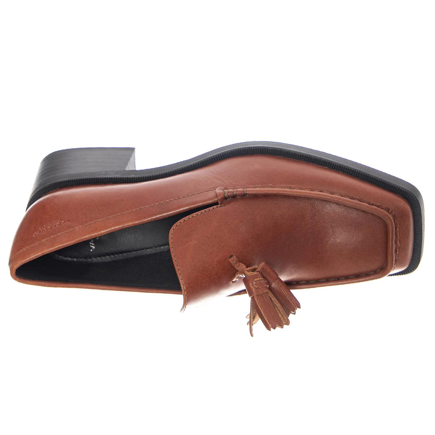 W' Blanca Cinnamon Cow Leather Shoes - Image 6