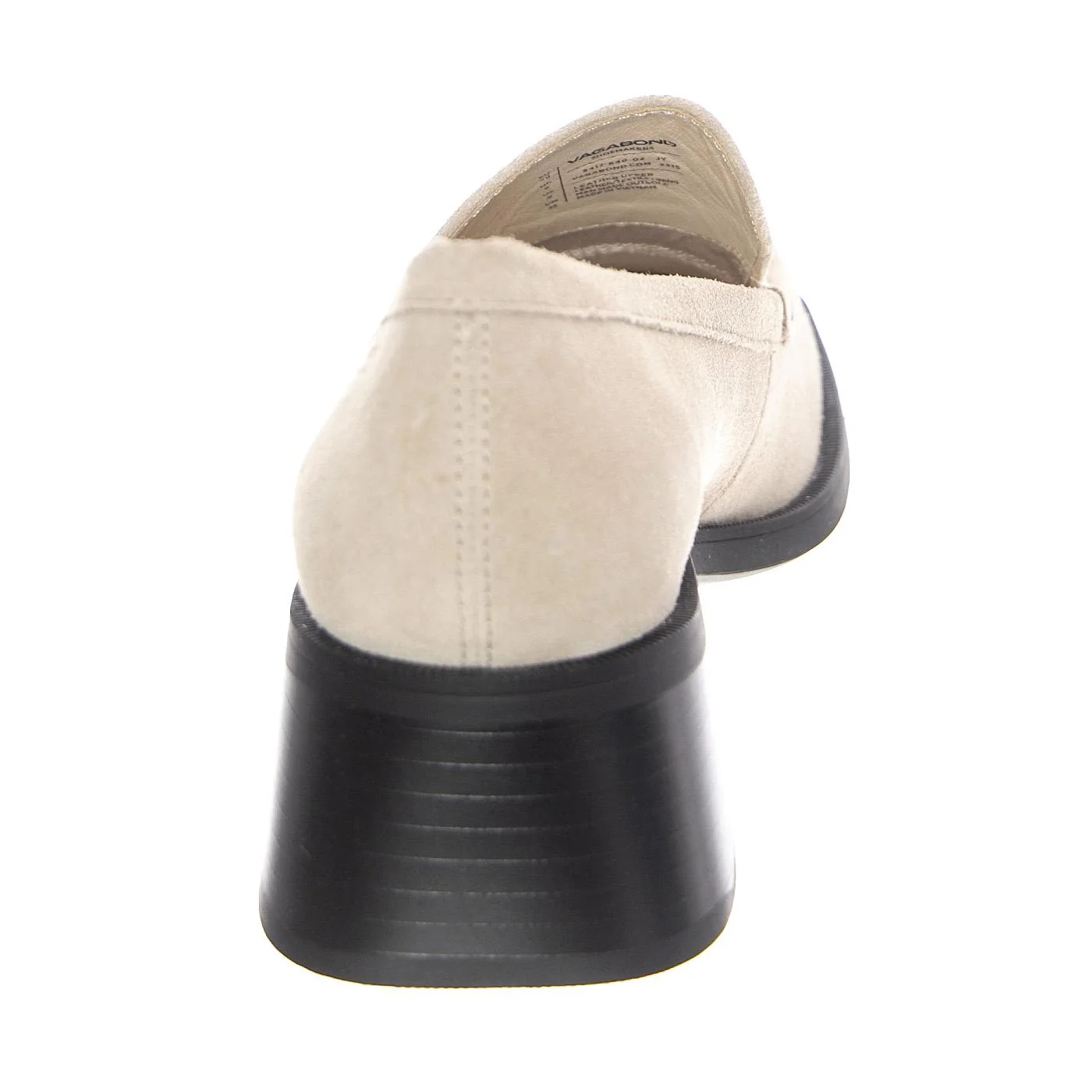 W' Blanca Off White Cow Suede Shoes - Image 4