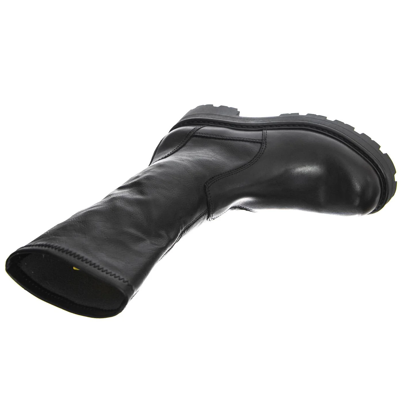W' Cosmo 2.0 Cow Leather Black Boots - Image 6