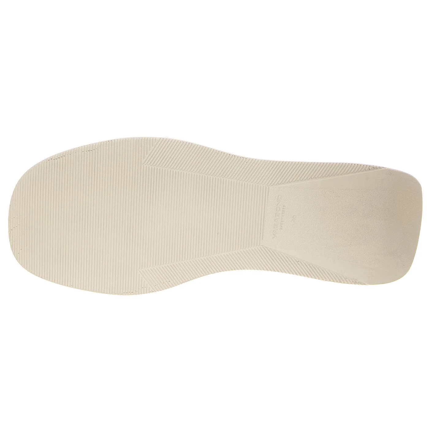 W' Courtney Off White Cow Leather Sandals - Image 5