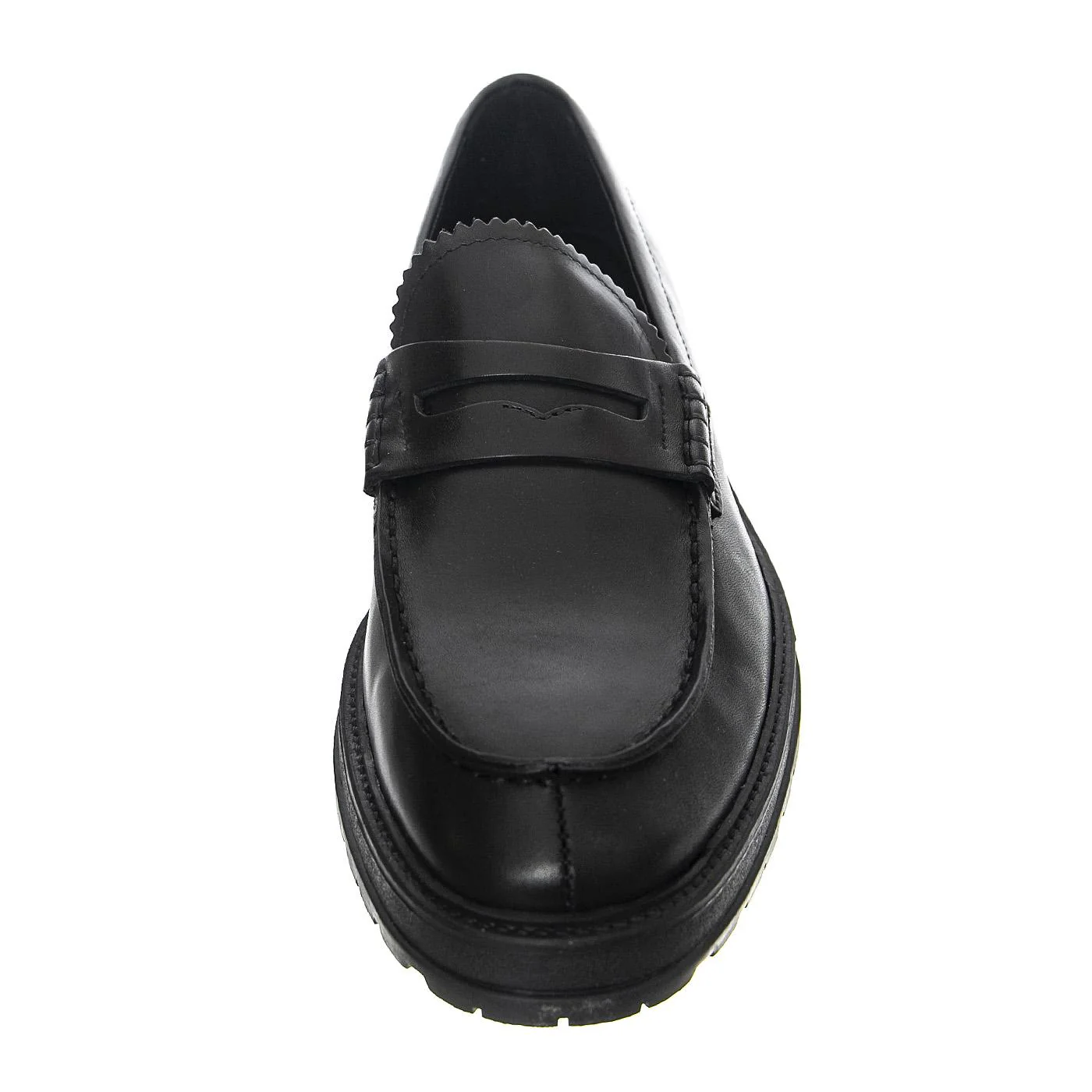 M' Johnny 2.0 Cow Leather Black Loafer Shoes - Image 3