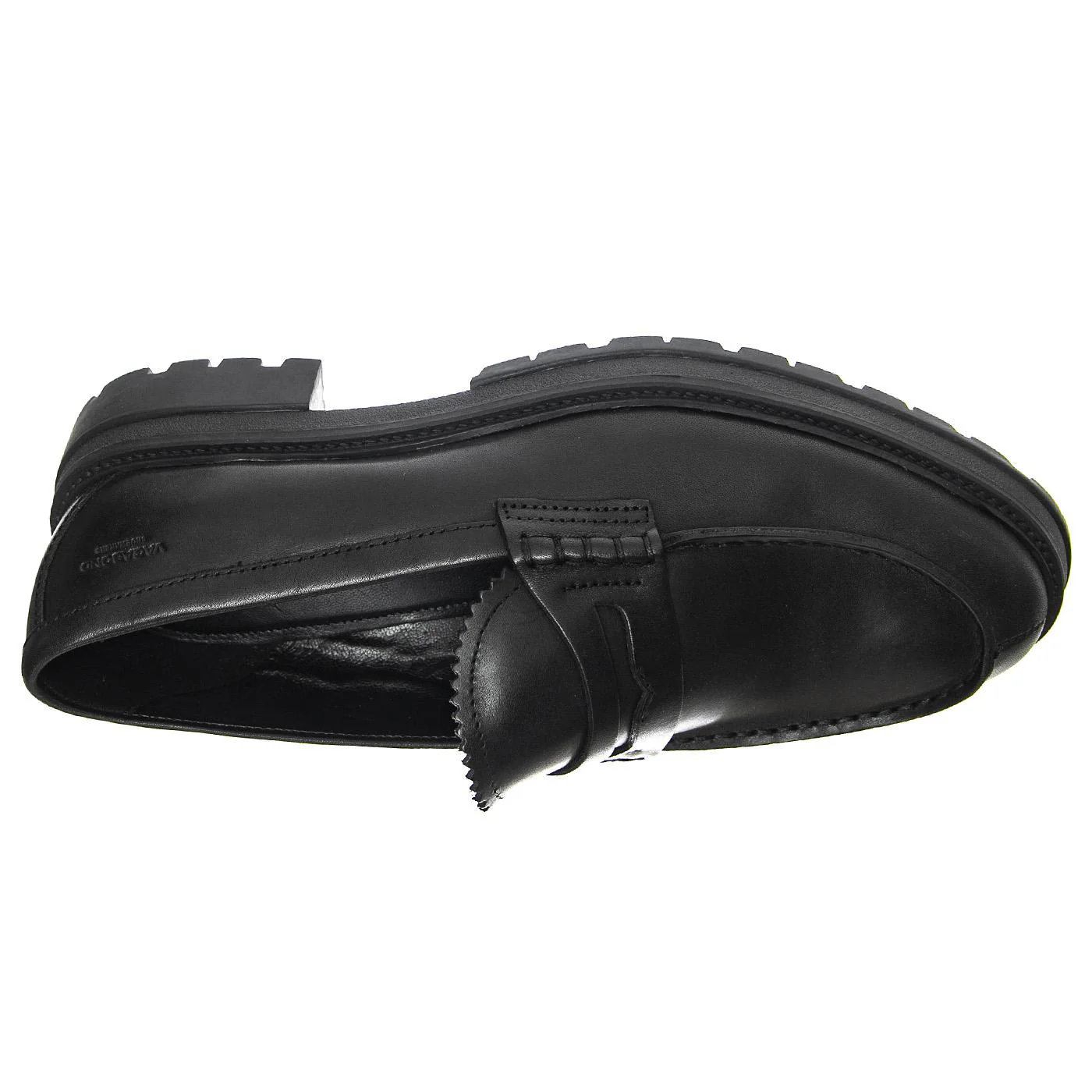 M' Johnny 2.0 Cow Leather Black Loafer Shoes - Image 6