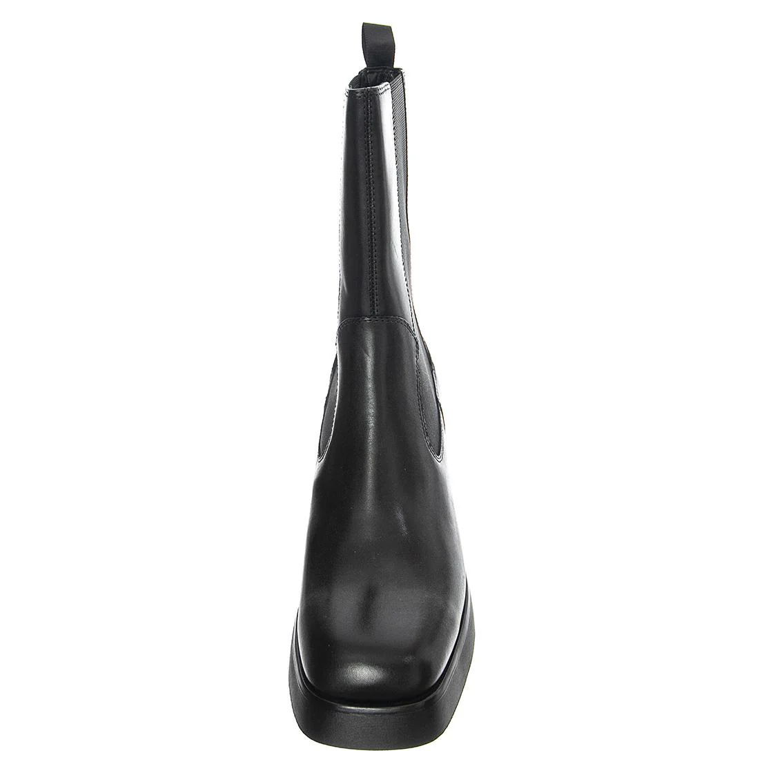 Womens Brooke Cow Leather Black Boots - Image 3