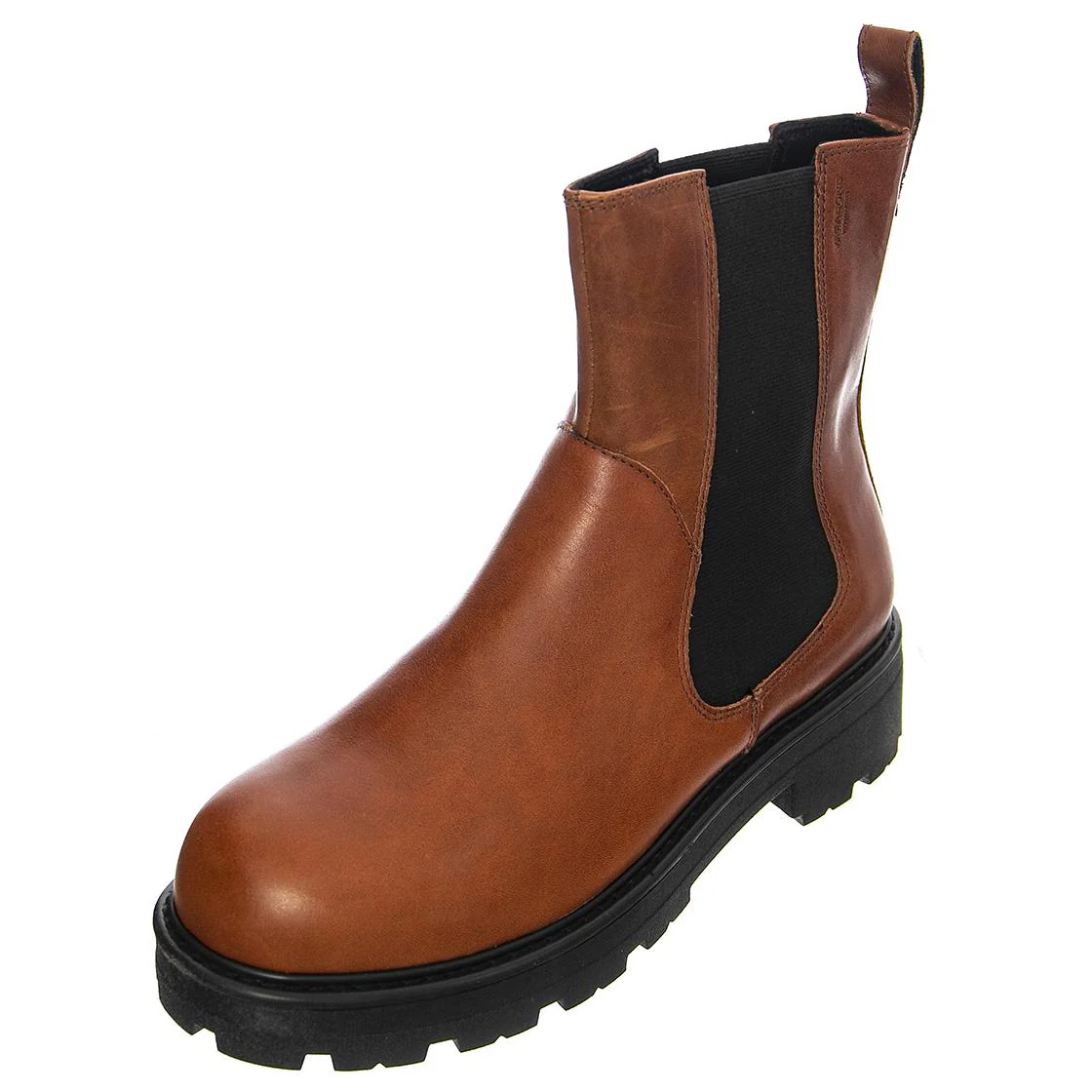 Womens Cosmo 2.0 Cow Leather Cognac Ankle Boots