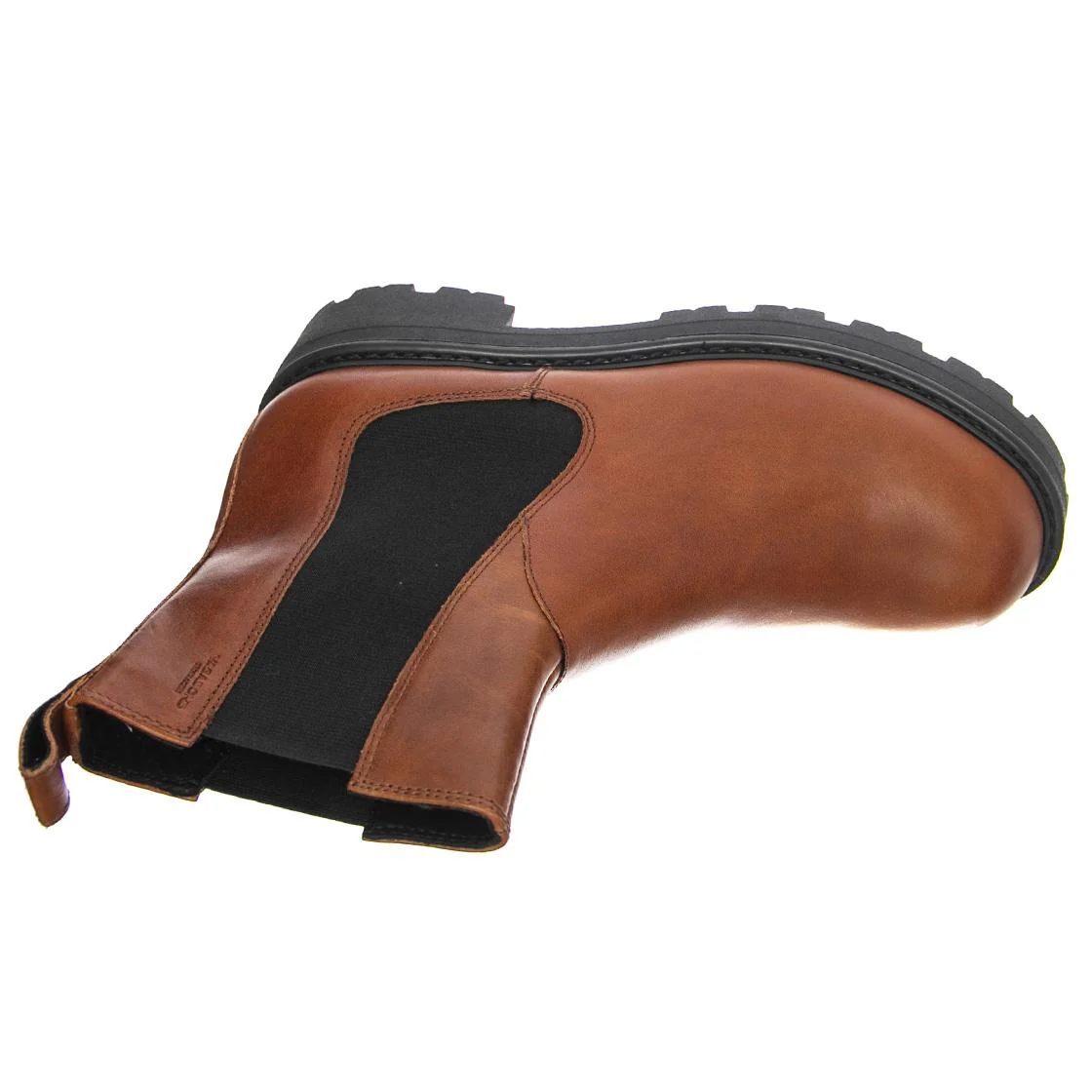 Womens Cosmo 2.0 Cow Leather Cognac Ankle Boots - Image 6