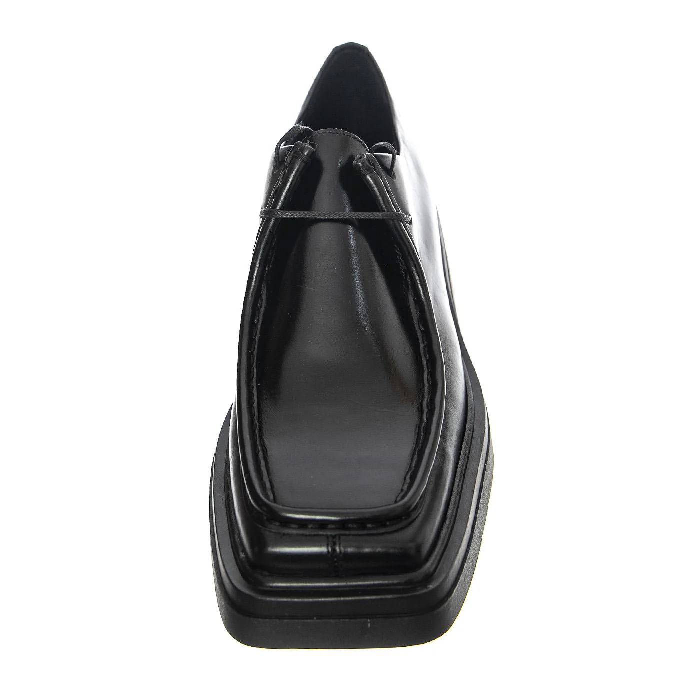 Womens Eyra Cow Leather Black Shoes - Image 3