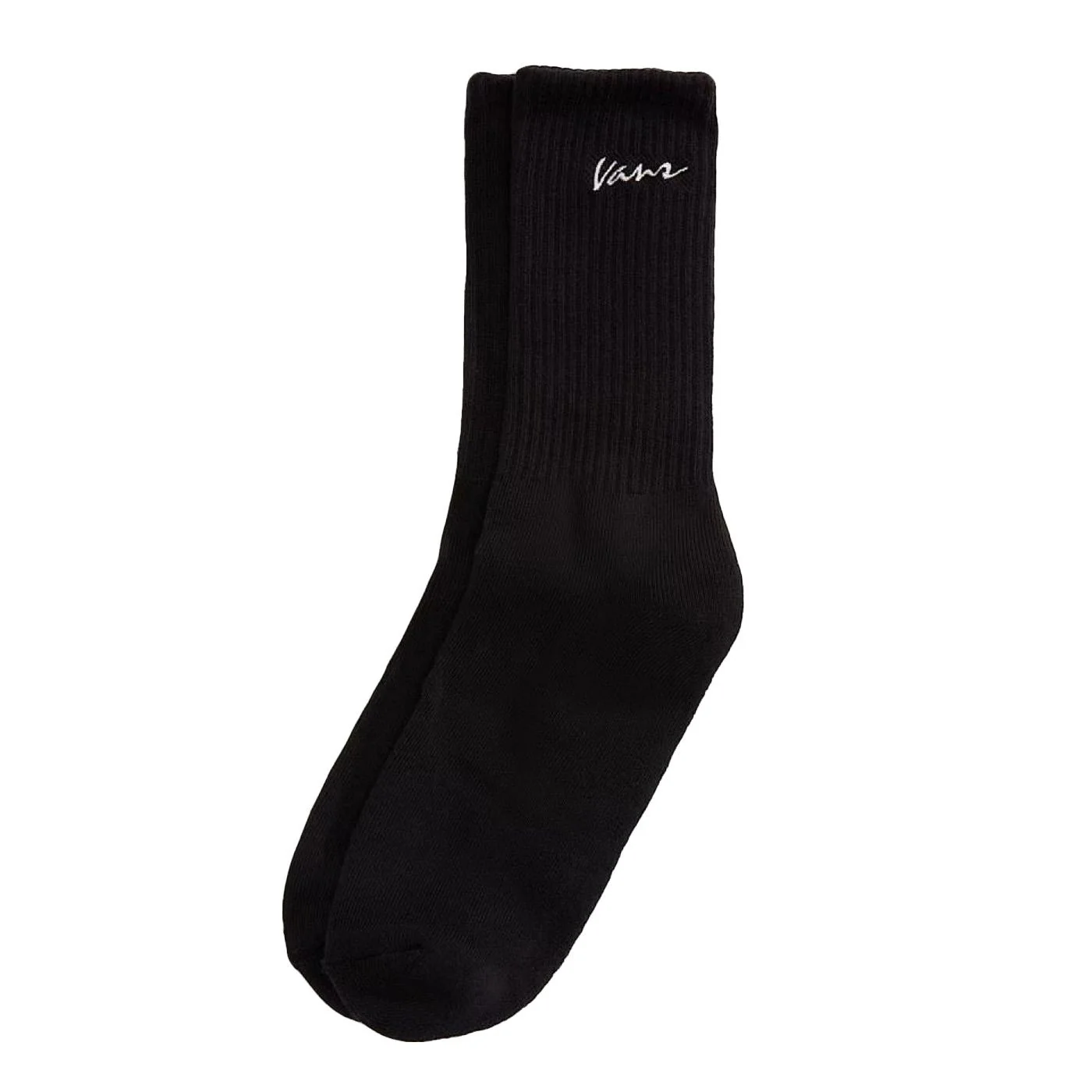 Classic Script Crew - Black Socks VANS ACCESSORIES