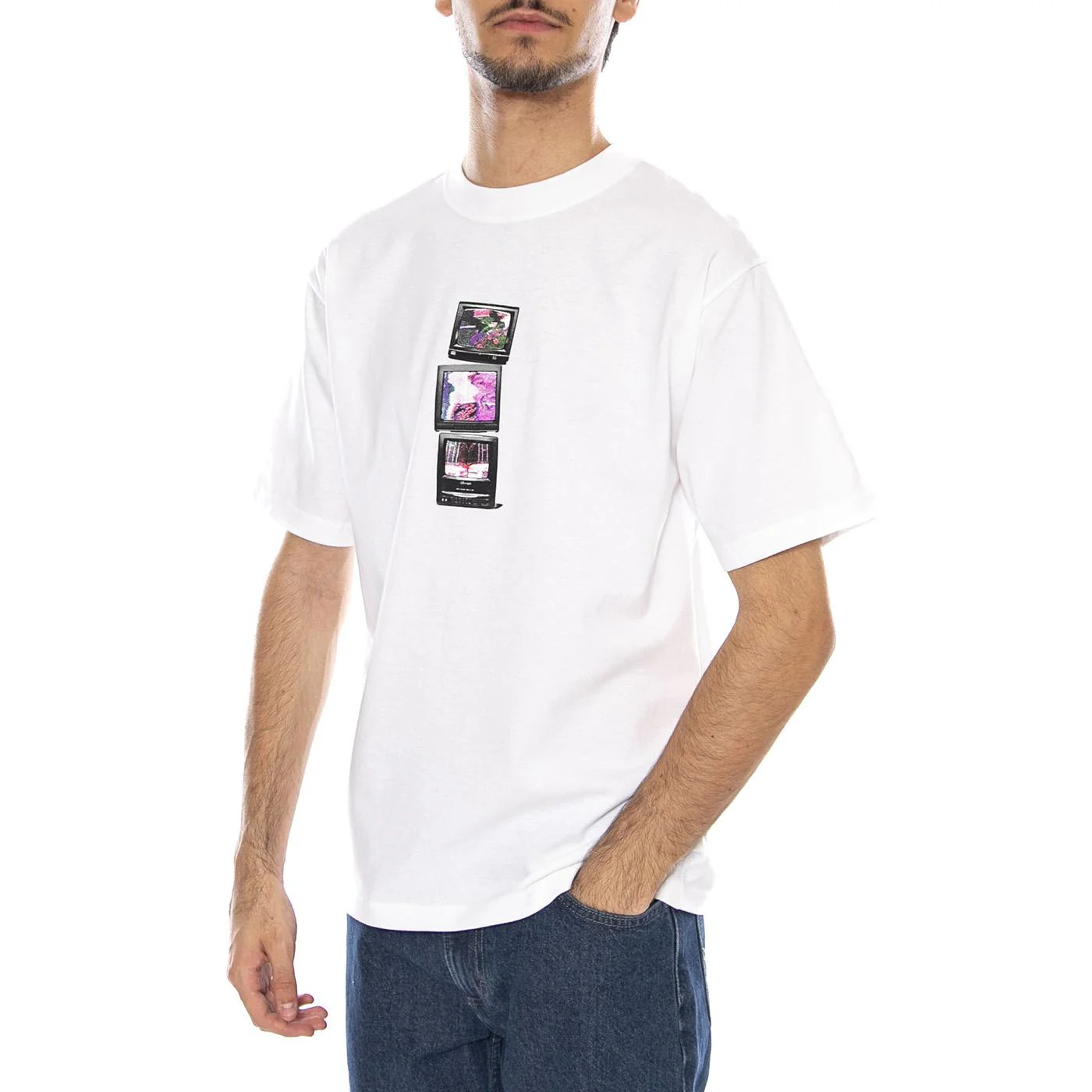 Grown From The Ground Up SS White Tee - Men's Crew Neck T-Shirt White Men's VANS