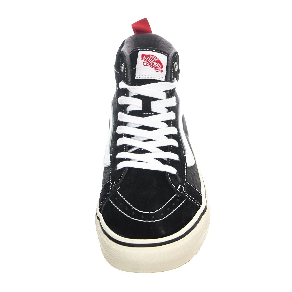 Mens UA Sk8 Mte-1 Black / True White Lace-Up Shoes - Image 3