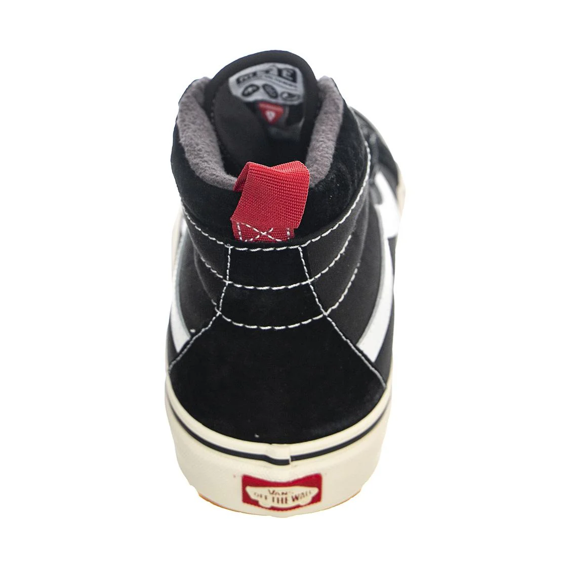 Mens UA Sk8 Mte-1 Black / True White Lace-Up Shoes - Image 4
