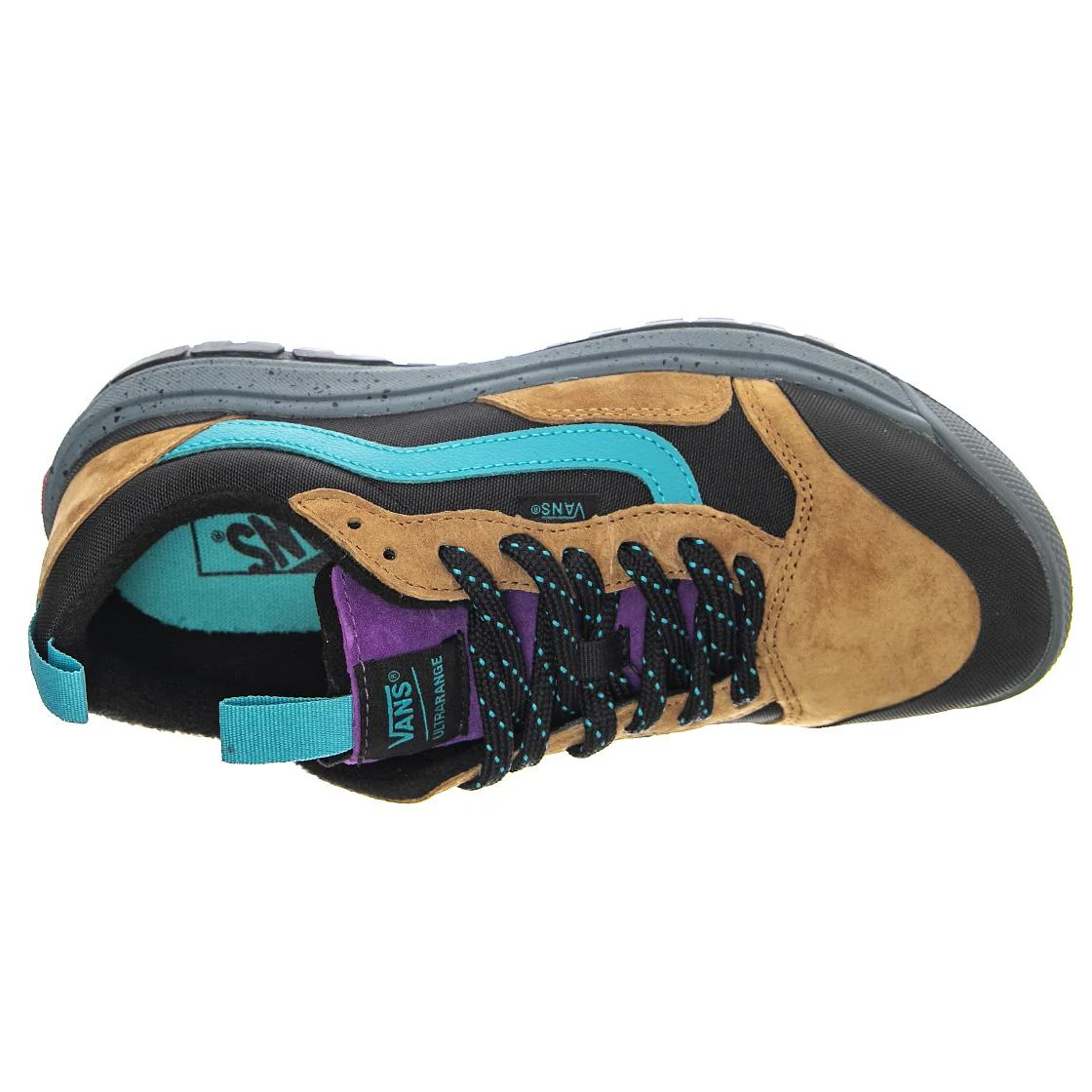 Mens UA UltraRange Exo MTE-1 Multicoloured / Brown Lace-Up Shoes - Image 6