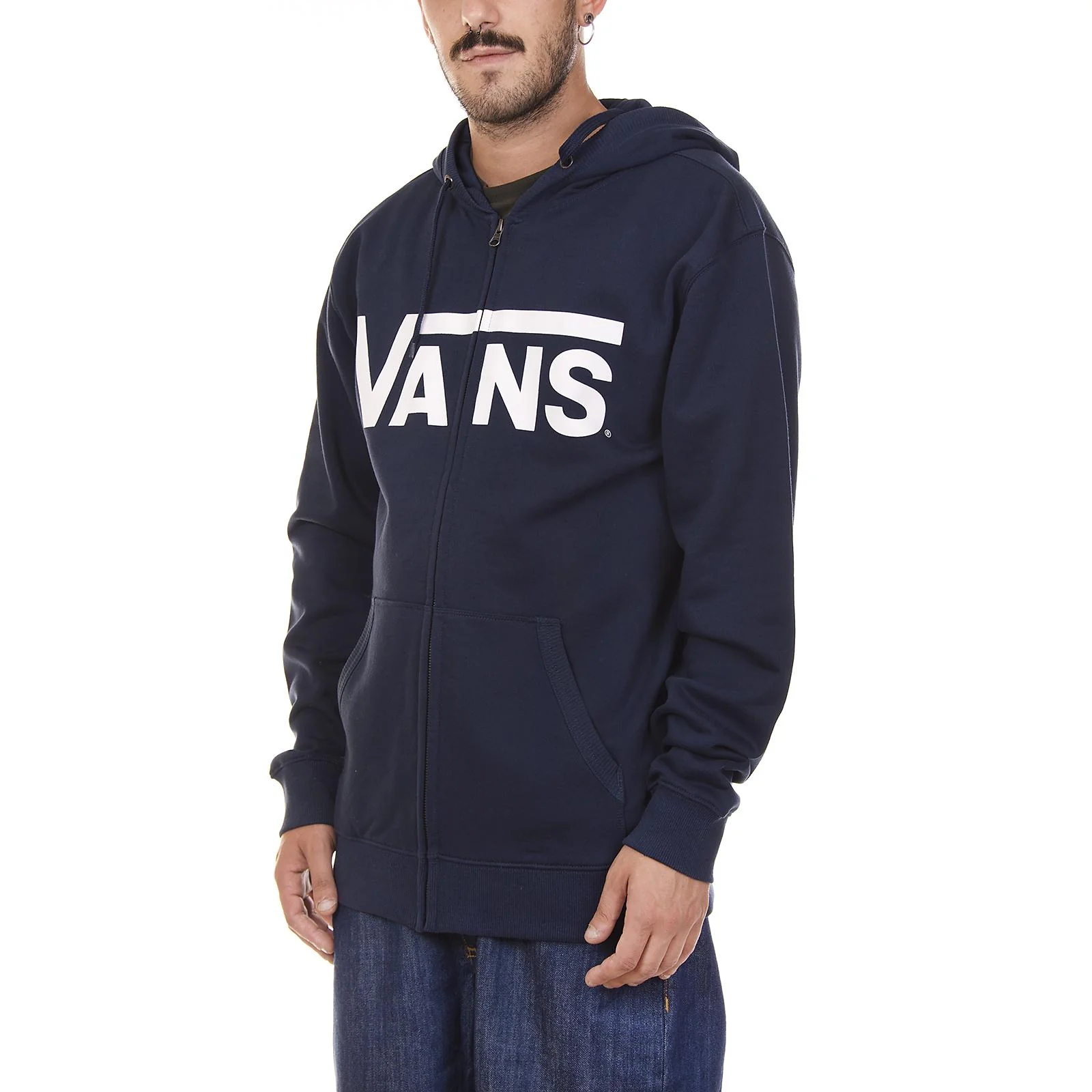 Mn Classic Zip Hoodie Sweatshirt - Dress Blues - Felpa con Cappuccio e Zip Blu - Image 2