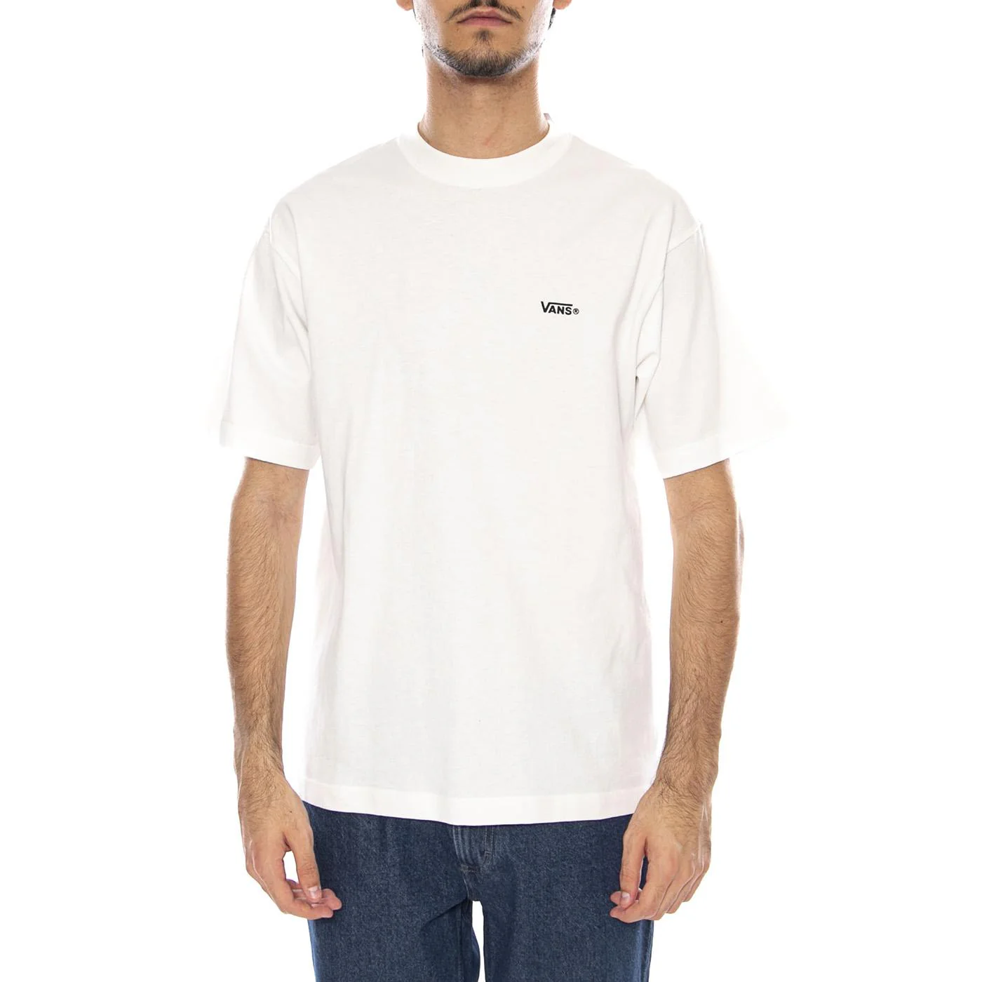 Original Standards Statement SS Tee White - Men's Crew Neck T-Shirt White Men's VANS - Image 2