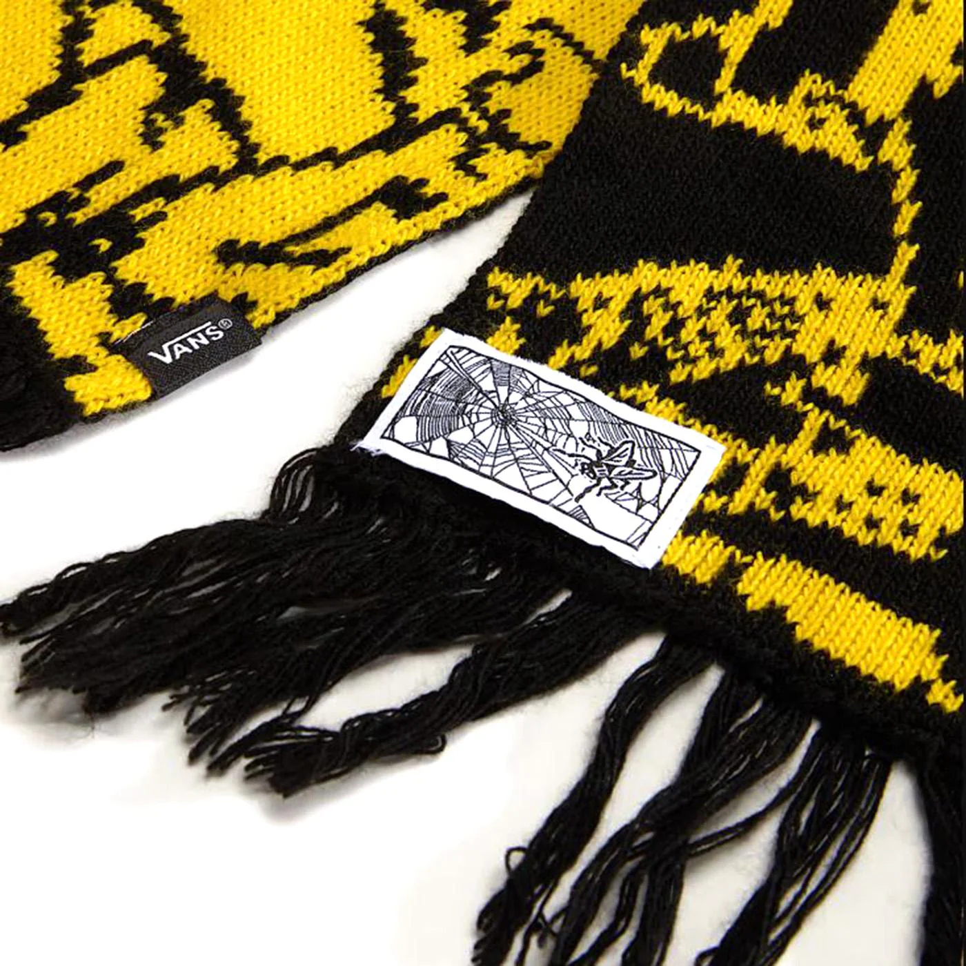 Raw Instinct Scarf Black / Yellow -- Scarf Black / Yellow Men VANS - Image 3