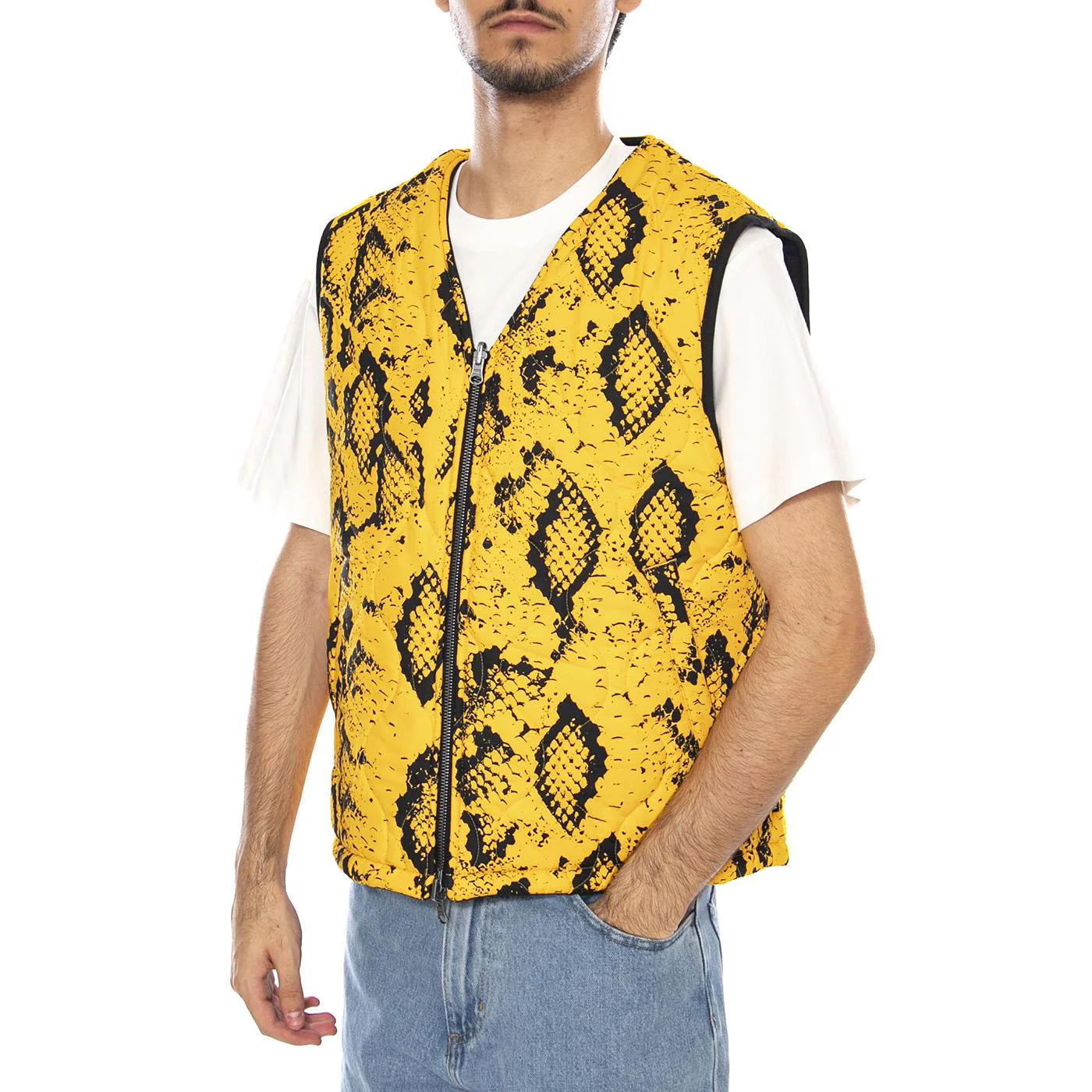 Raw Instinct Vest - Men's Sleeveless Jacket Black / Multicolor Men's VANS - Image 4