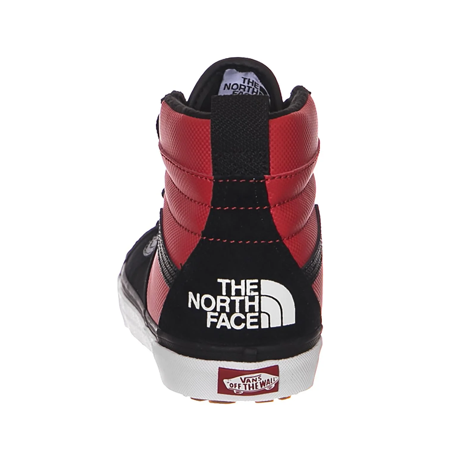Sk8-Hi 46 MTE Dx x The North Face - Black / Red - Scarpe Alte Uomo / Donna Nere / Rosse - Image 4