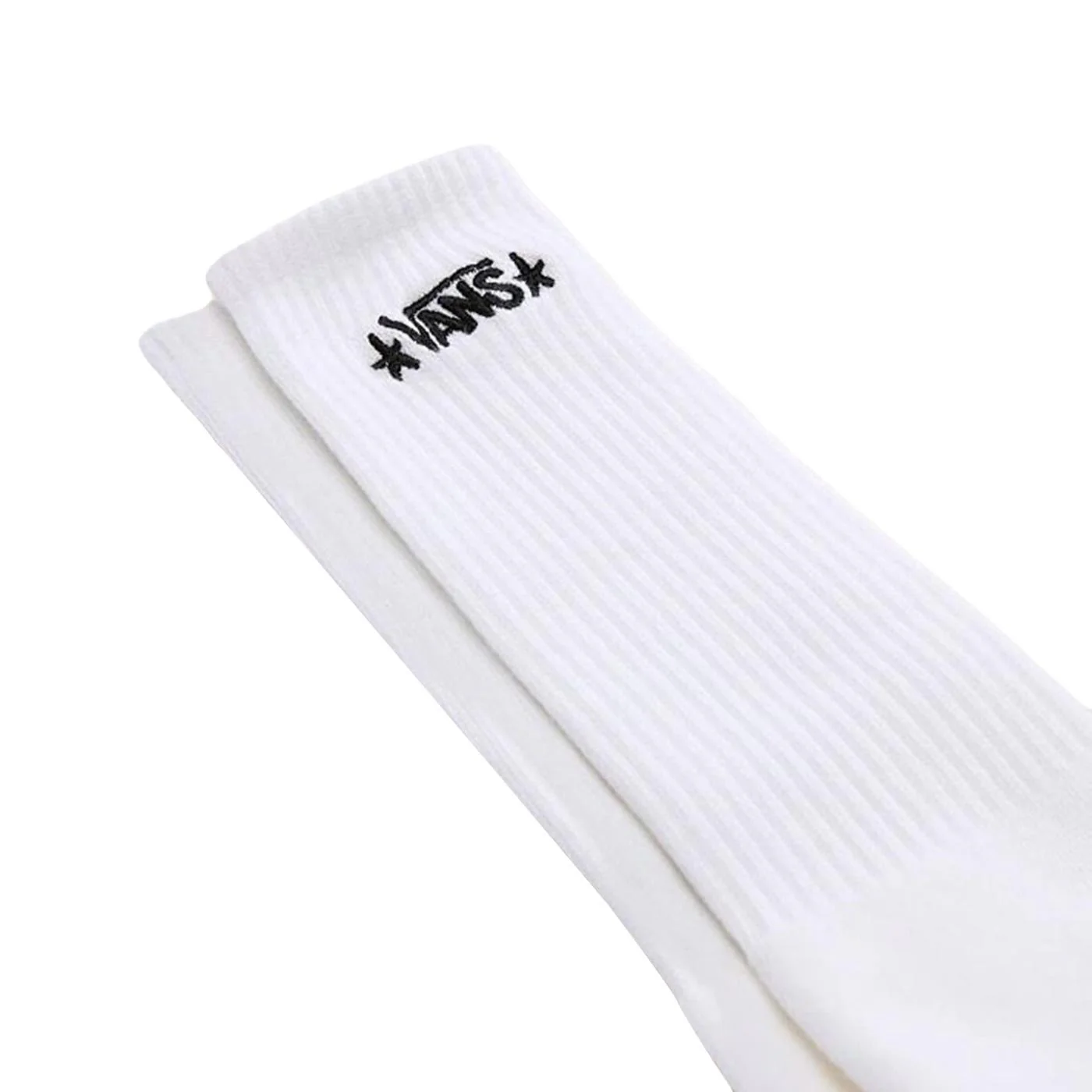 Skate Atiba Haze Crew Socks White -- VANS Men's White Socks - Image 2