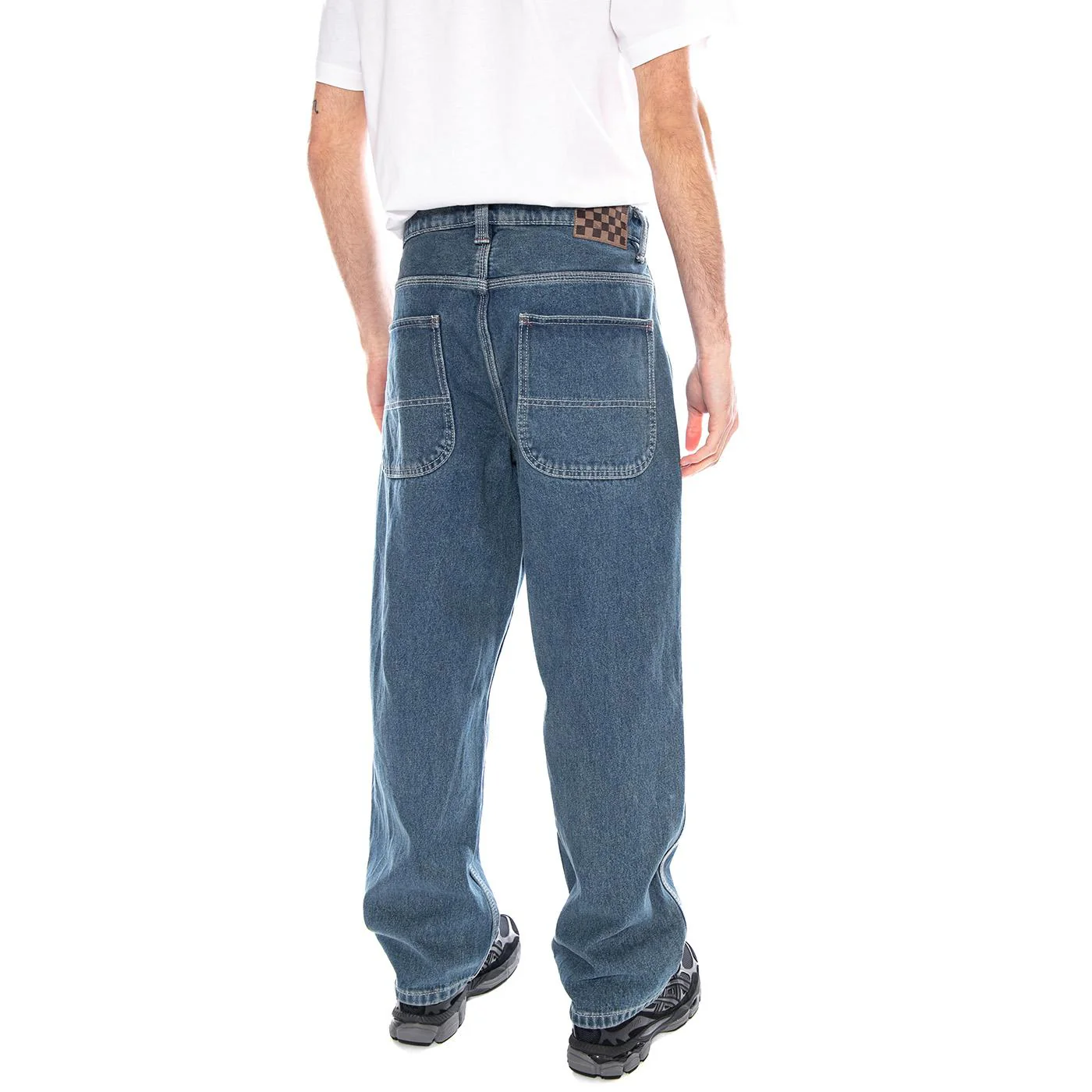 Skate Check-5 Loose Denim Vintage Indigo -- Men's Jeans Blue / Indigo Men's VANS - Image 3