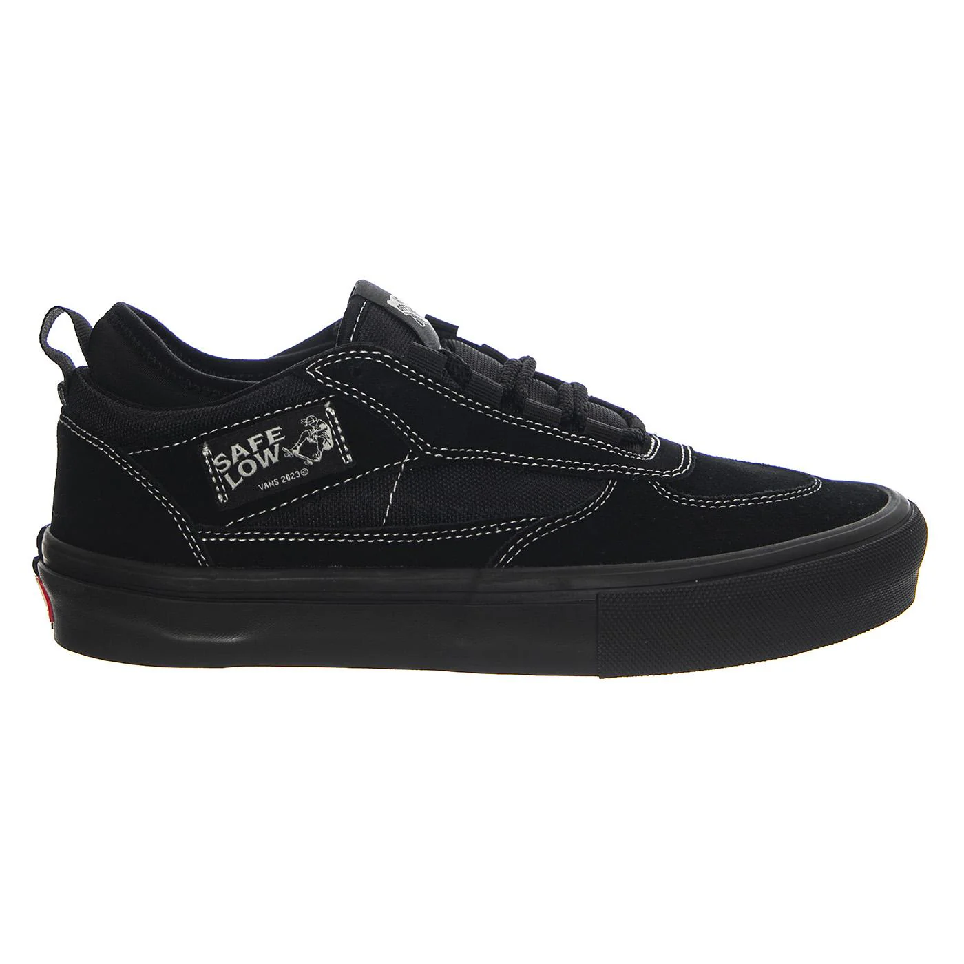 Skate Safe Low Black / Black Men -- Men's Lace-Up Shoes Black Men VANS