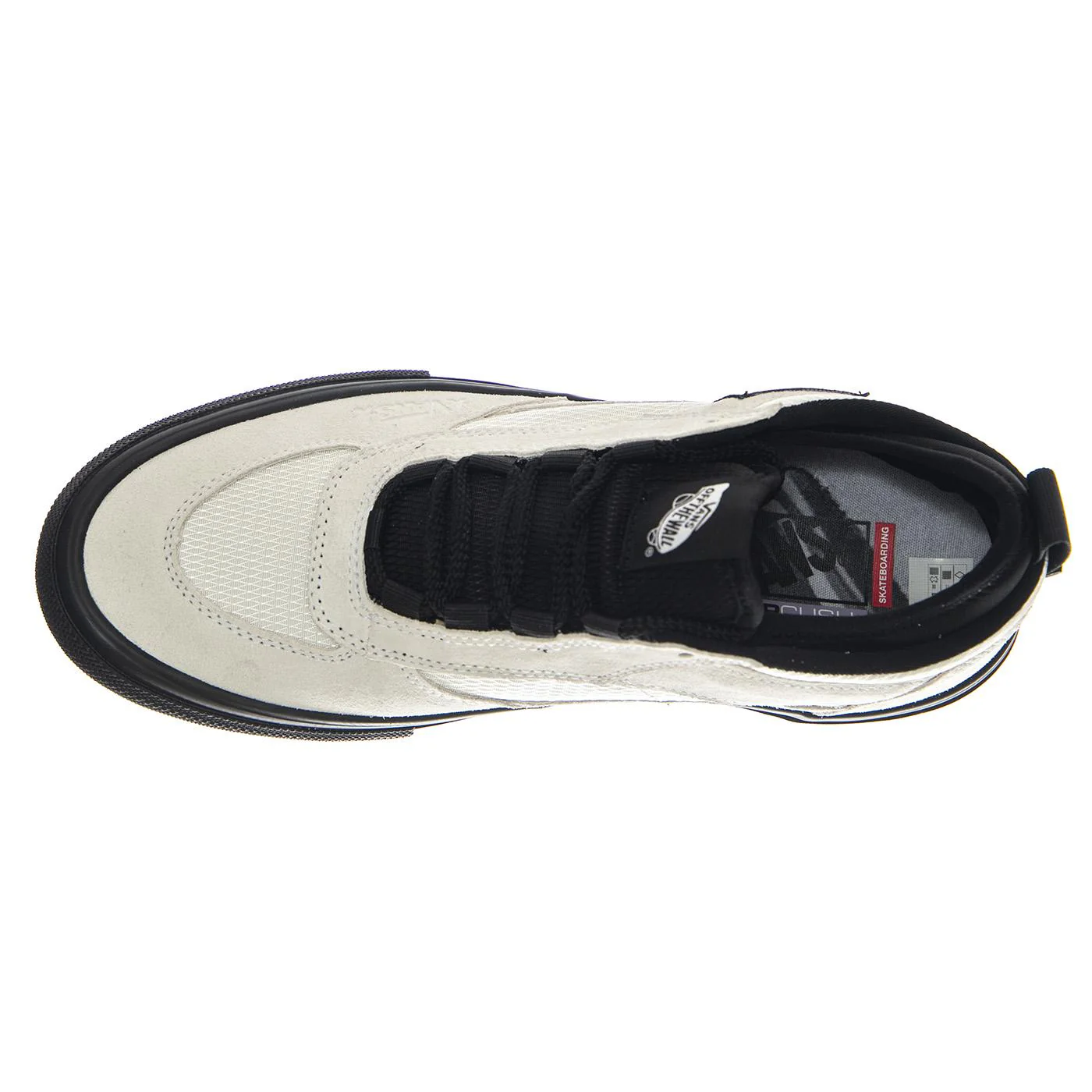 Vans Skate Safe Low Atiba Bone White/Black - Men's Lace-Up Shoes White Men VANS - Image 6