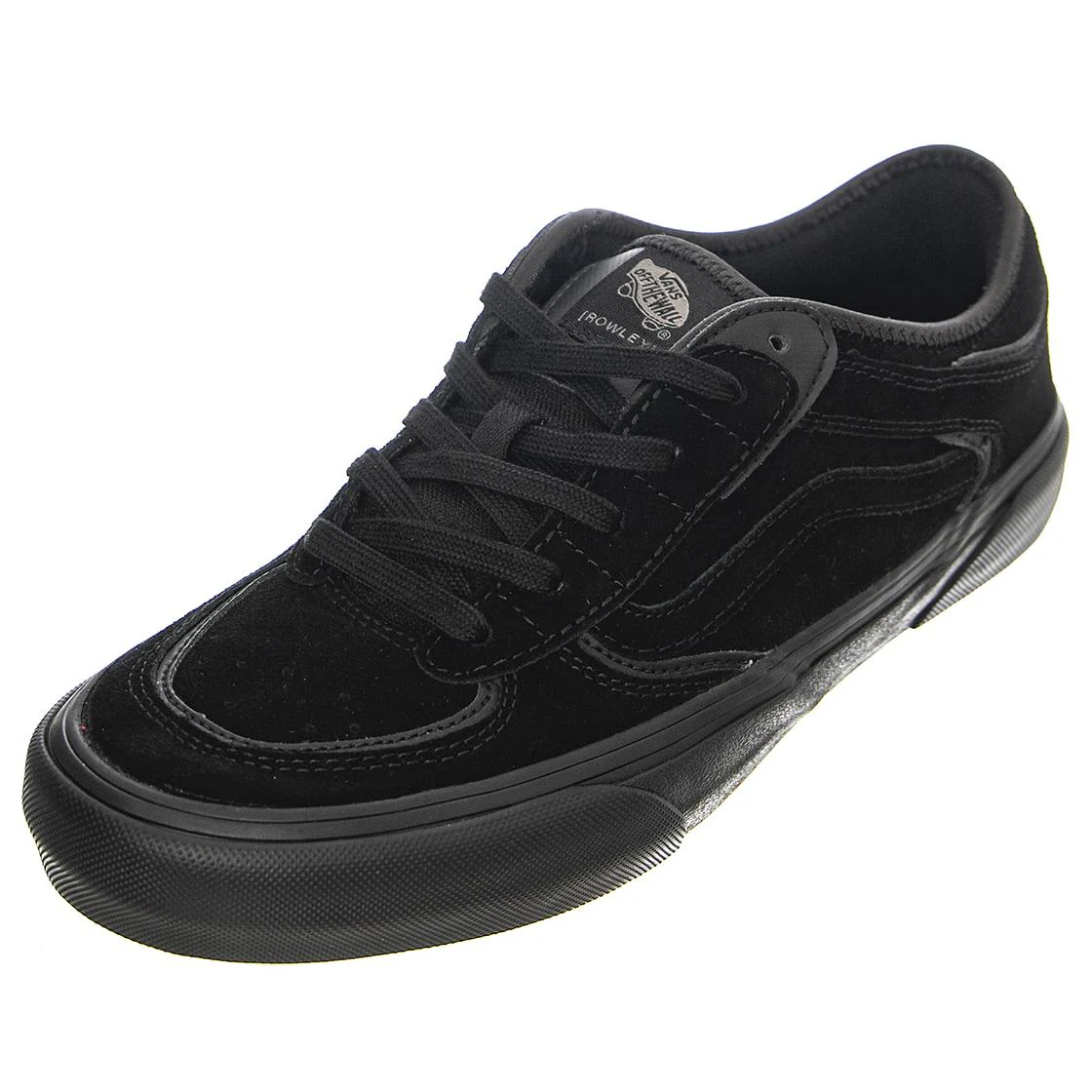 Mens Vans x Motorhead Rowley Moto Black Lace-Up Low-Profile Shoes