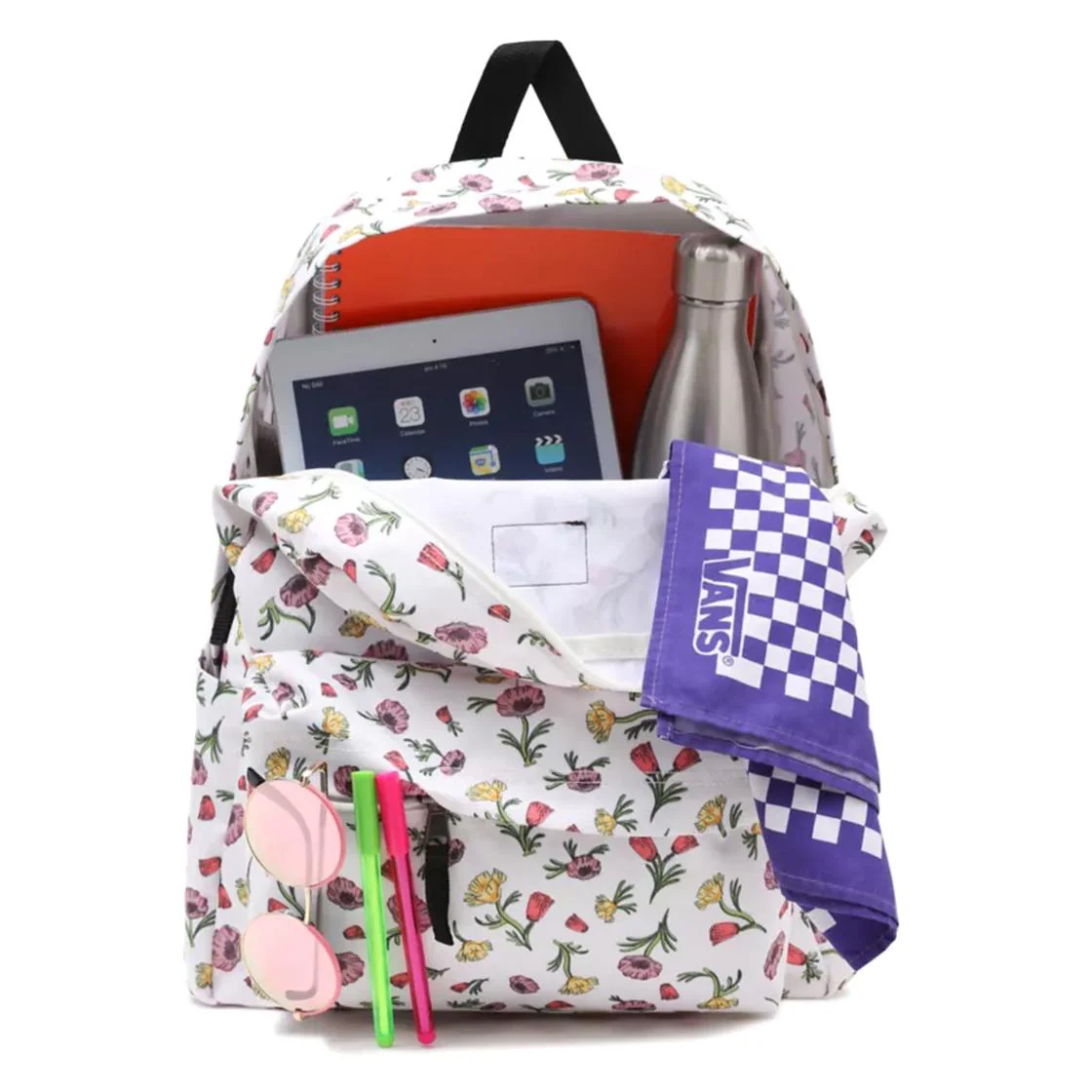 Wm Old Skool H20 Bac Dits White Ma Backpack - Image 2