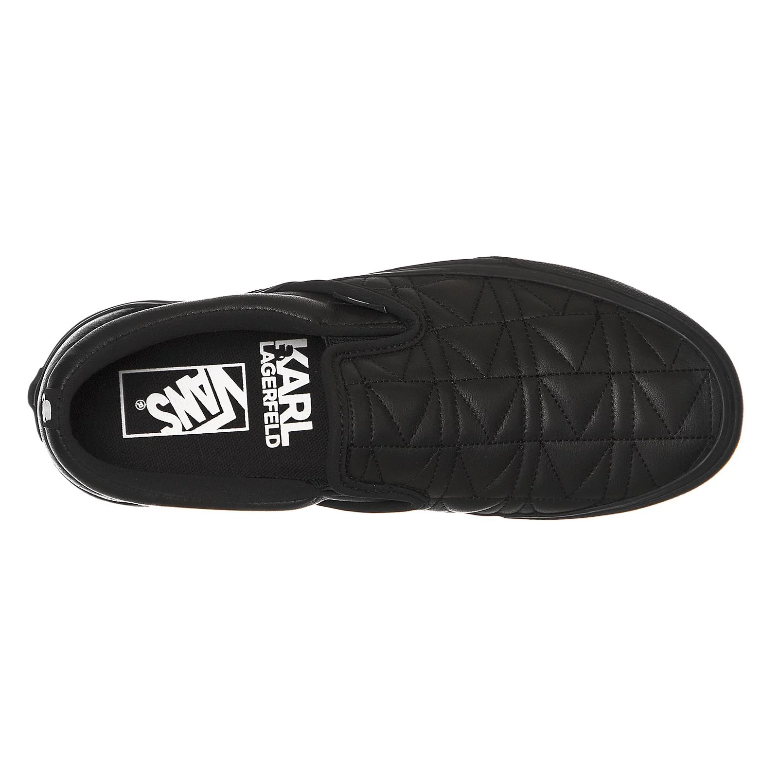 Vans X Karl Lagerfeld Classic Slip-On - Black - Scarpe Slip-on Donna Nere - Image 5