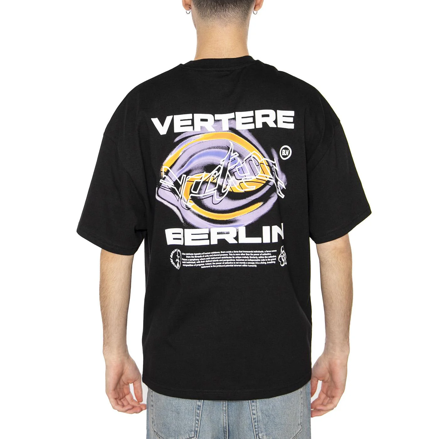 Hypno T-Shirt Black - Image 3