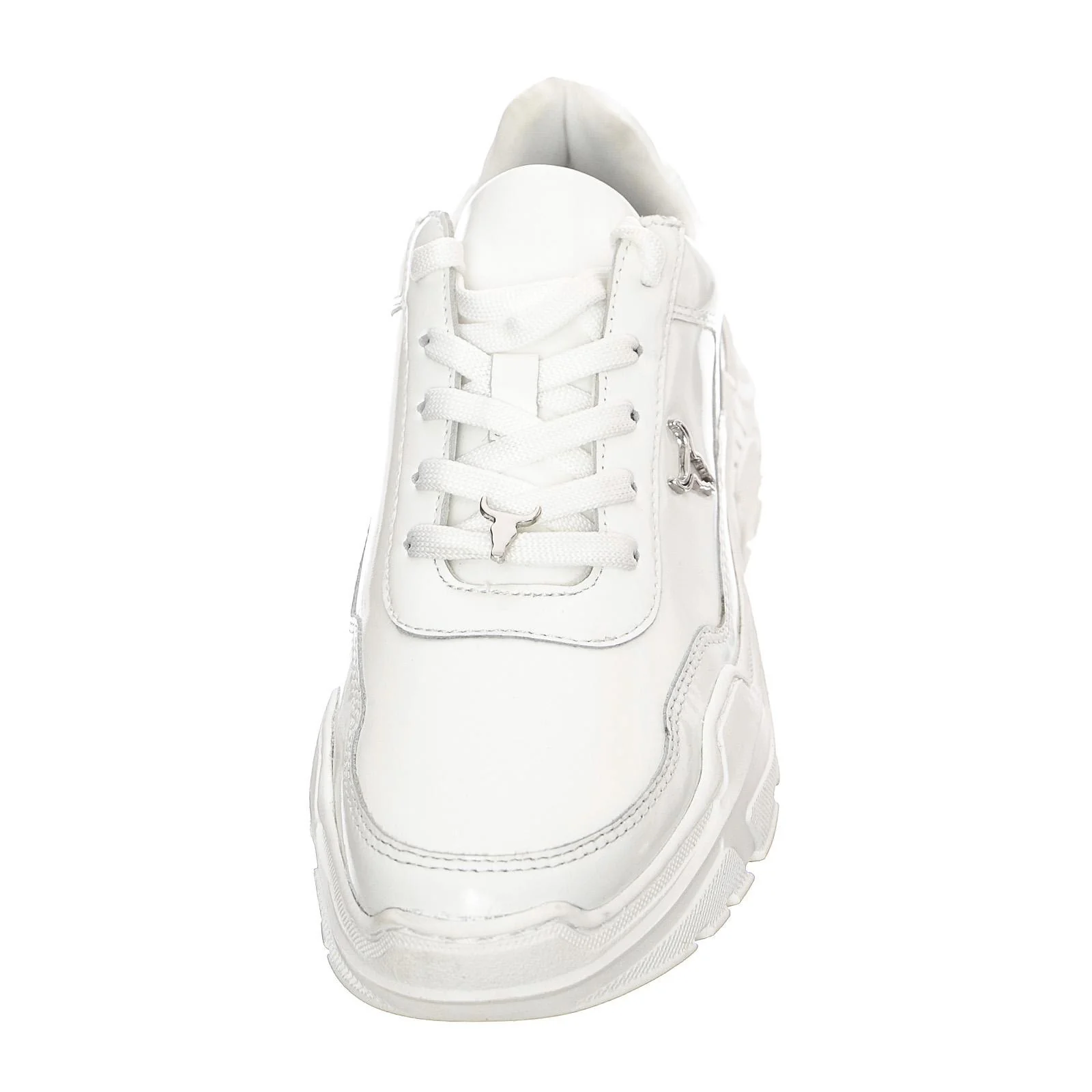 Shoes - White - Women's Low-Profile Lace-Up Shoes White Women WINDSOR SMITH - Image 3