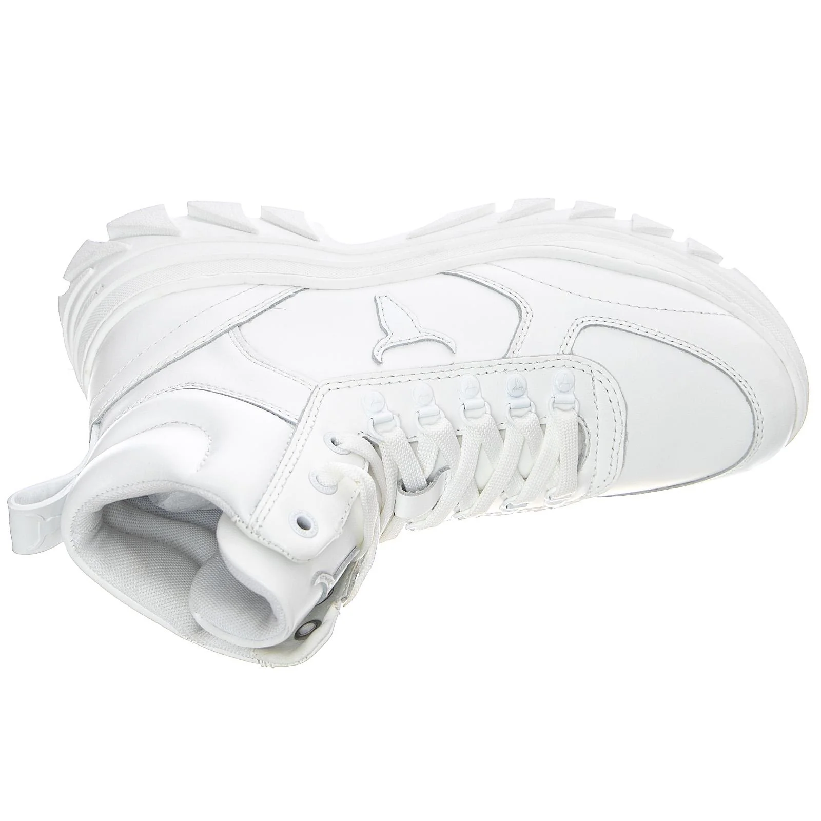 Cruisin Shoes - Brave White - Women's High-Top Lace-Up Shoes White Women WINDSOR SMITH - Image 6