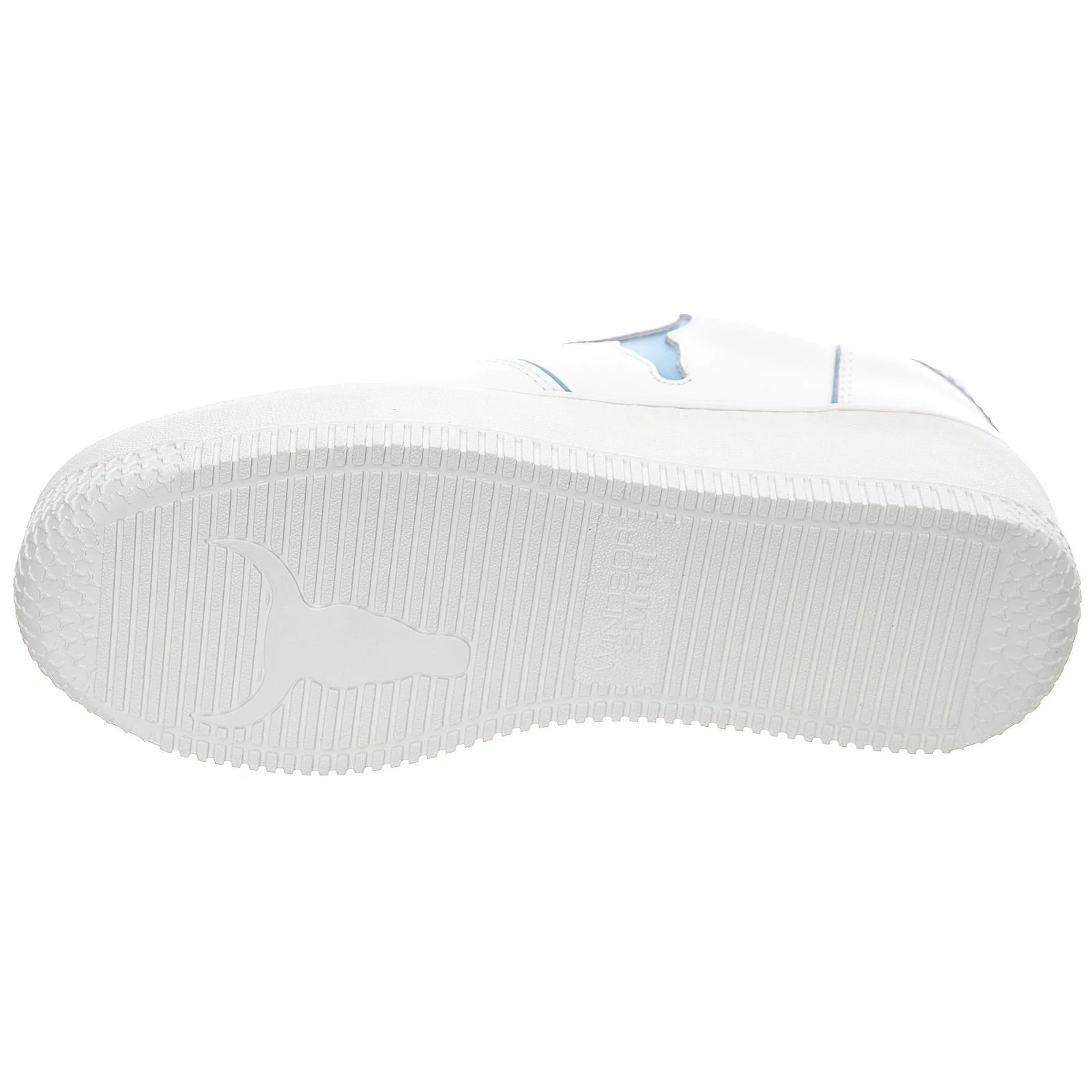 Rosy Brave Shoes - White / Sky Blue - Women's White Low-Profile Lace-Up Shoes Women WINDSOR SMITH - Image 5