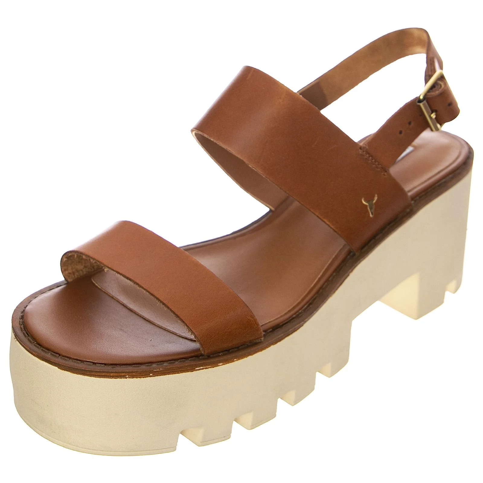 Womens Buffy Sandals - Tan - Women's Brown Sandals Women WINDSOR SMITH