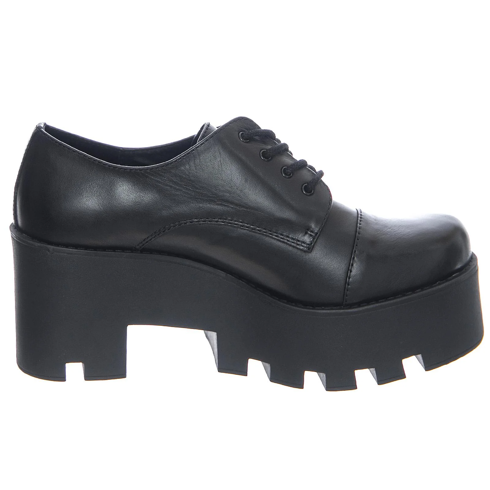 Fame Shoes - Black - Black Lace-up Women's Shoes Women WINDSOR SMITH - Image 2