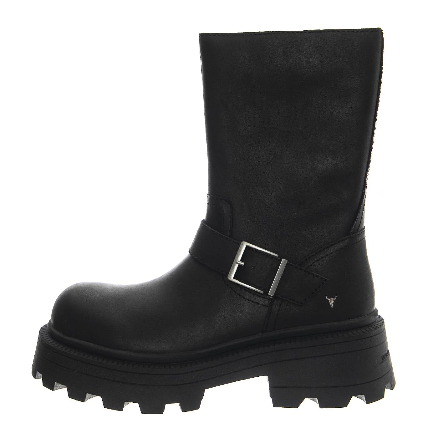 Teasin Black Rock Leather Boots - Image 5