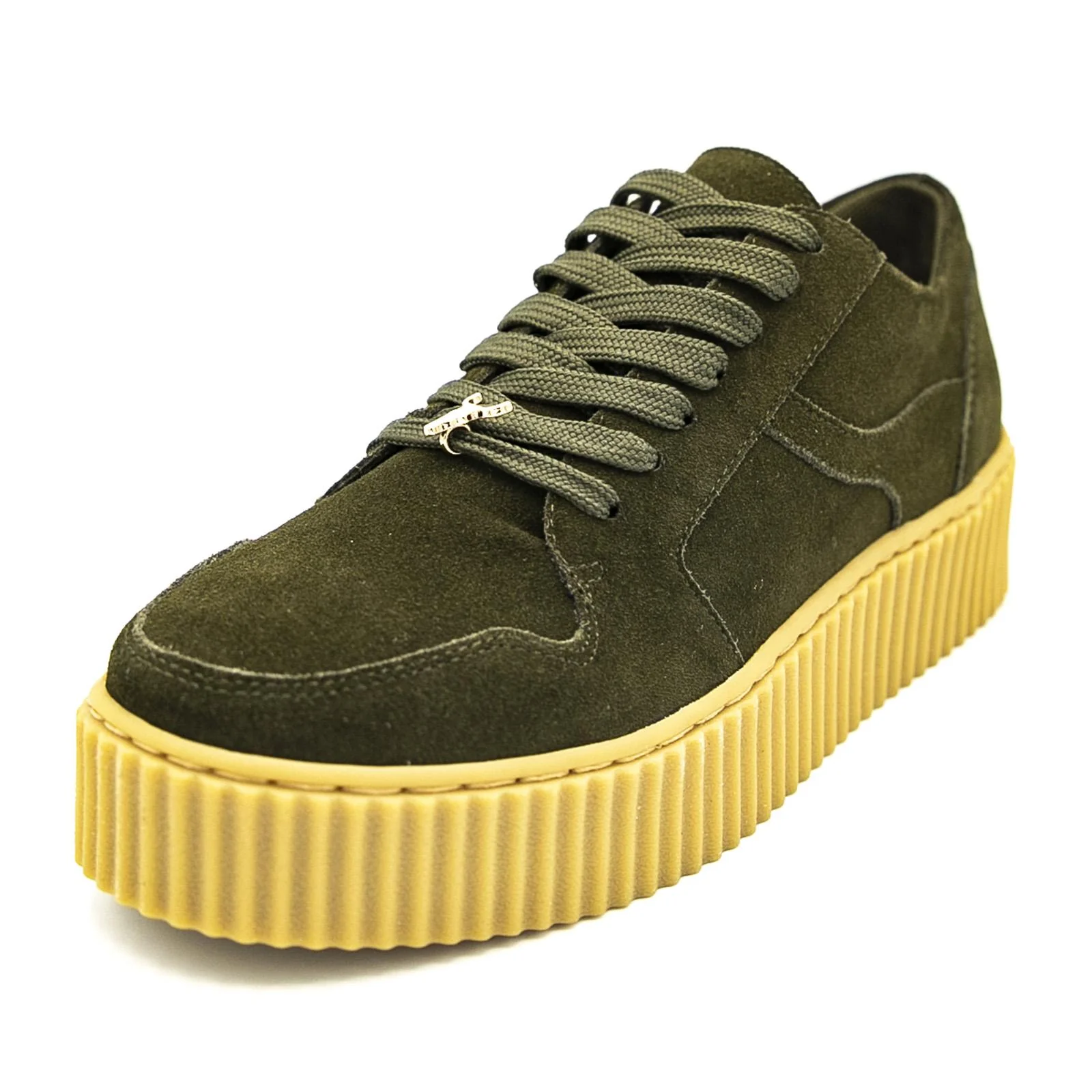 Oracle Shoes - Moss Green - Low Profile Lace-Up Shoes for Women/Men - Green Women WINDSOR SMITH