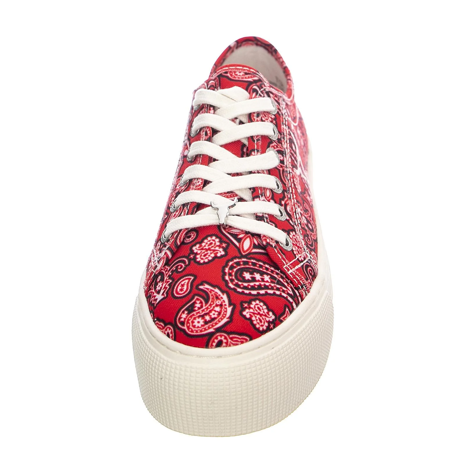 Womens Ruby Bandana Red Shoes - Image 3