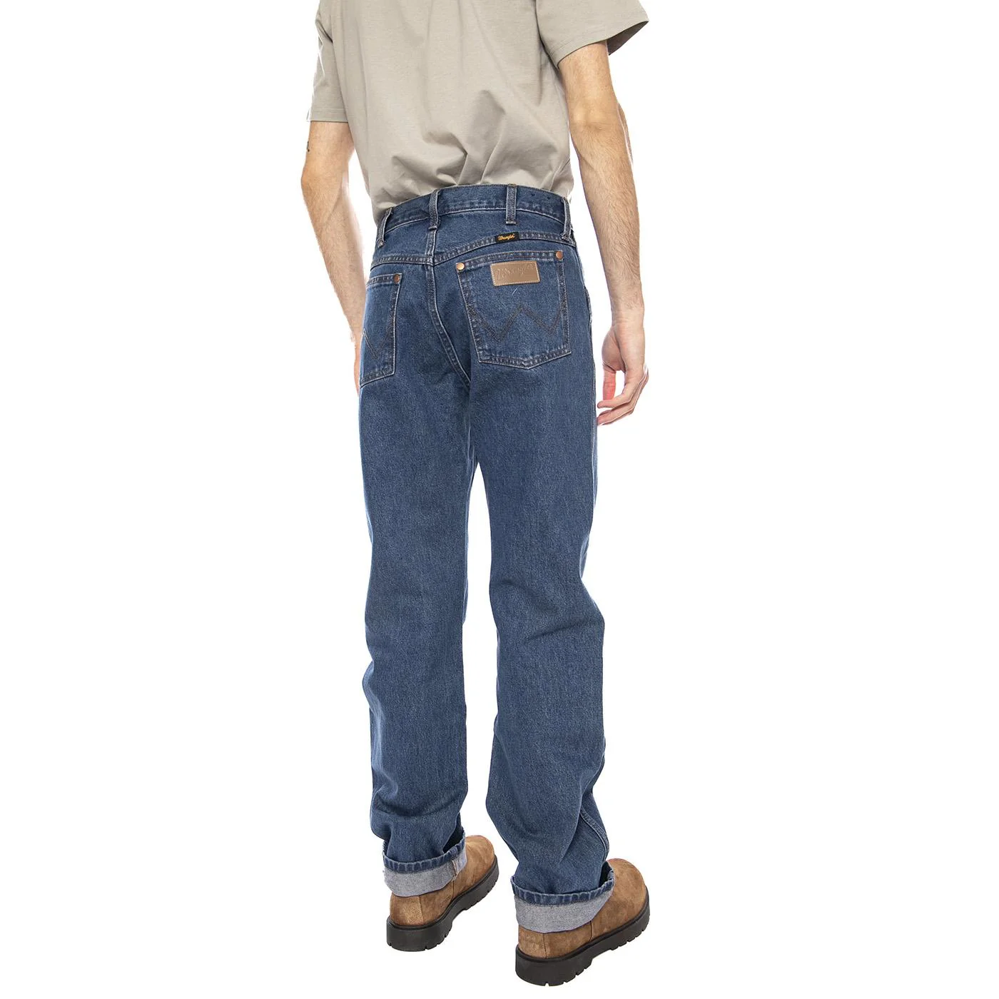 13MWZ Wrangler Blue - Denim Jeans Men Blue Man WRANGLER - Image 3