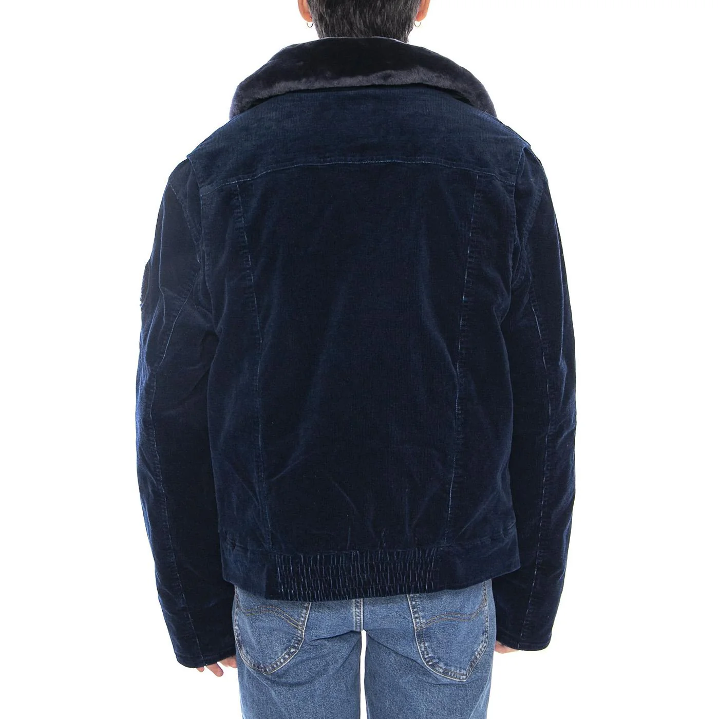 Aviator Jacket Indigo - Men's Blue Jacket WRANGLER - Image 3