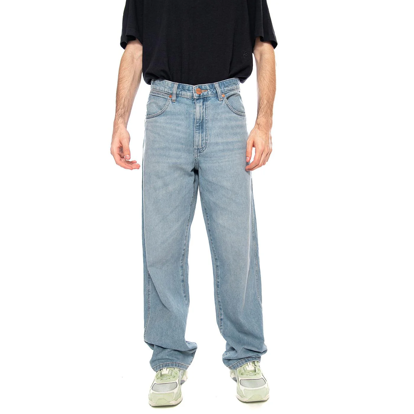 LOOSE STRAIGHT DOVE WING - Men's Blue Denim Jeans Men WRANGLER - Image 2