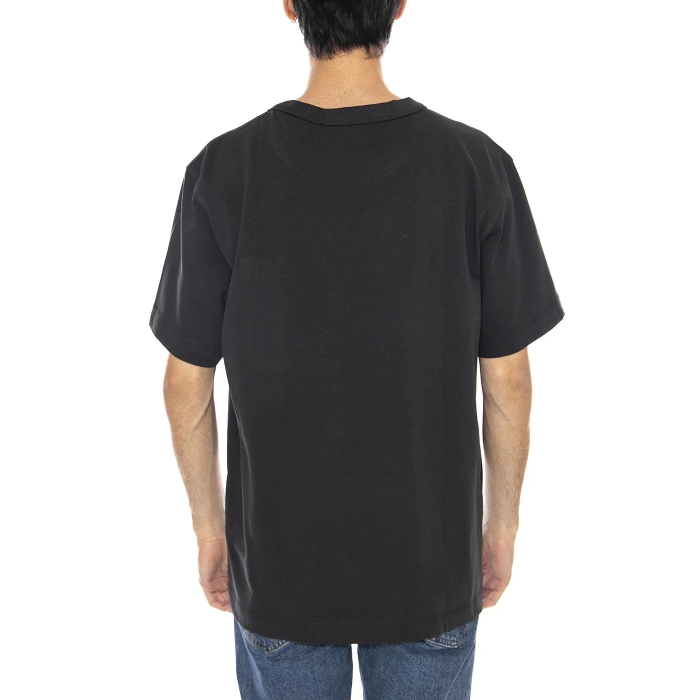 Pocket Tee Faded Black - Men's Crew Neck T-Shirt Black Men WRANGLER - Image 3