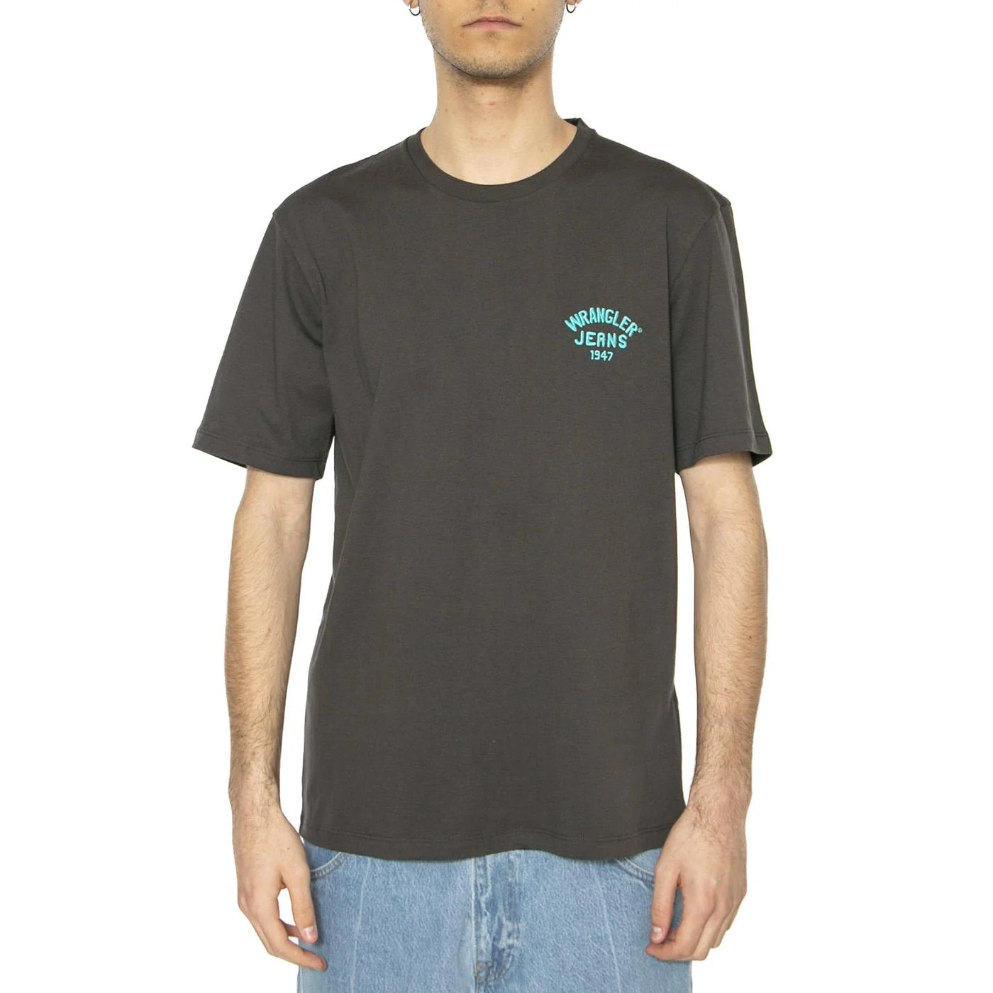 Small Logo Tee Faded Black - Image 2