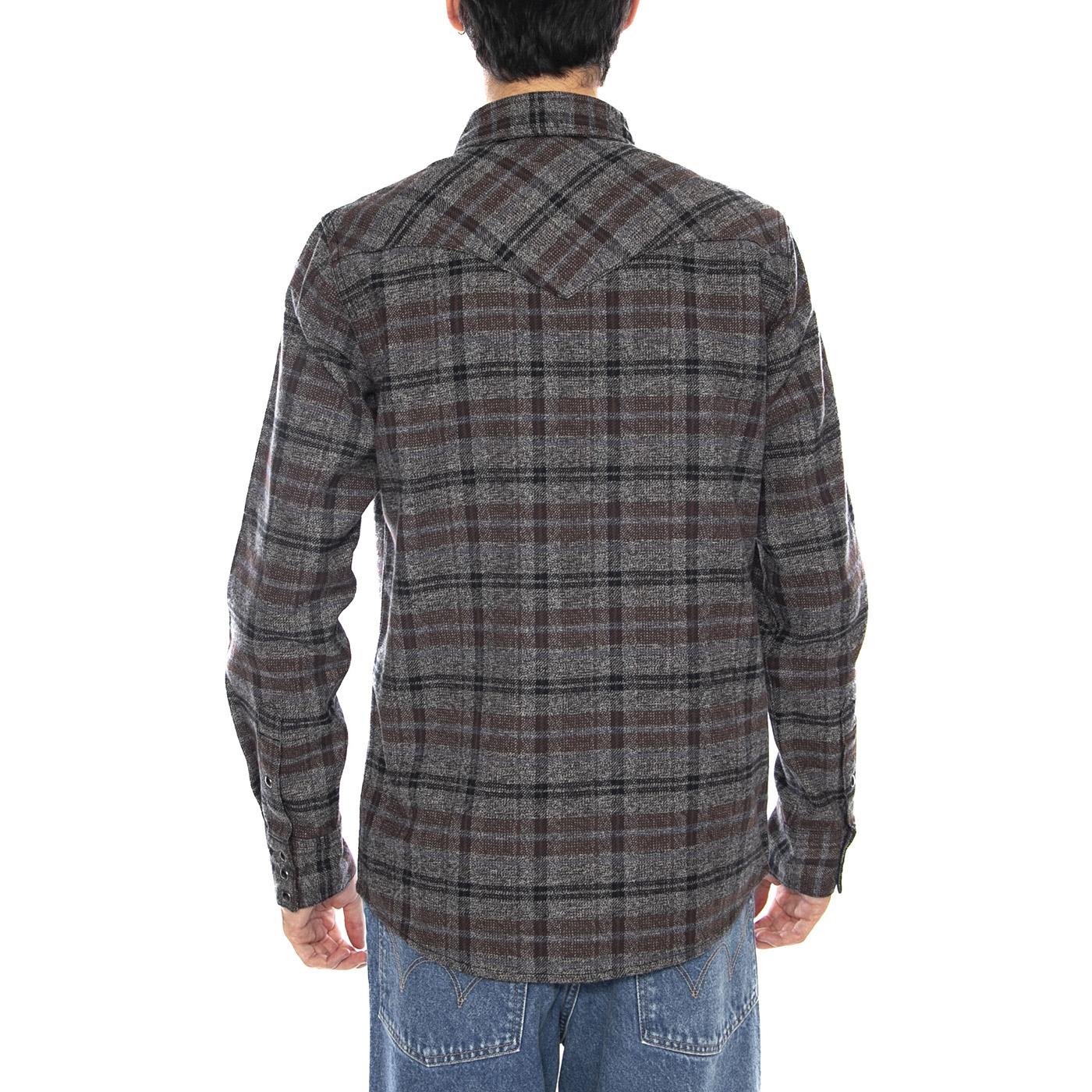 Western Shirt Reach Black - Multicolor Men's Shirt WRANGLER - Image 3