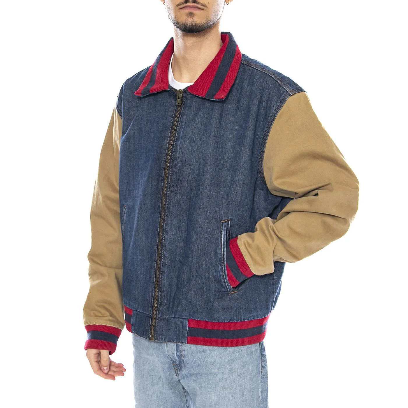Will Jacket Classic Blue - Men's Multicolor Jacket WRANGLER