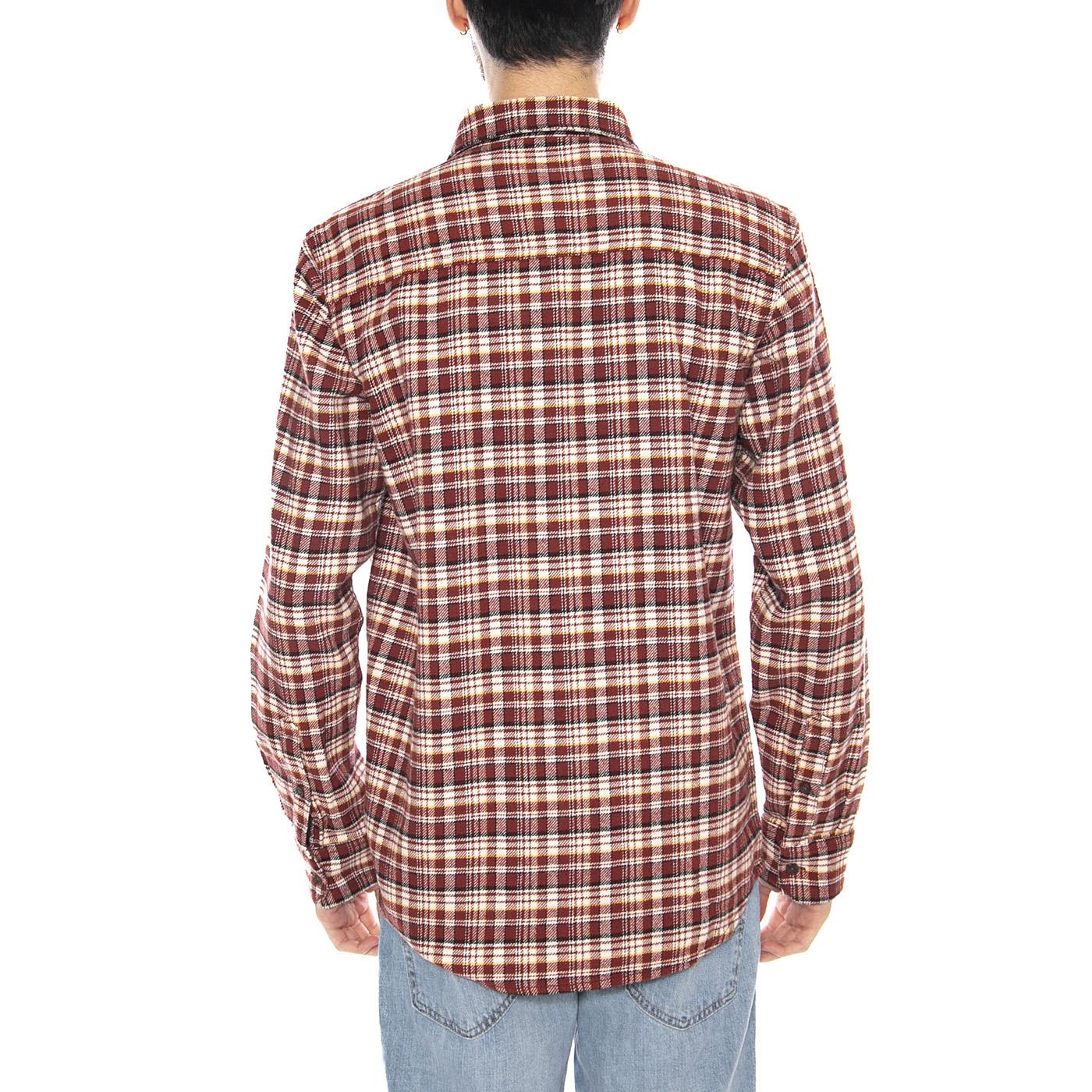 Willshirt Fired Brick - Multicolor Men's Shirt WRANGLER - Image 3