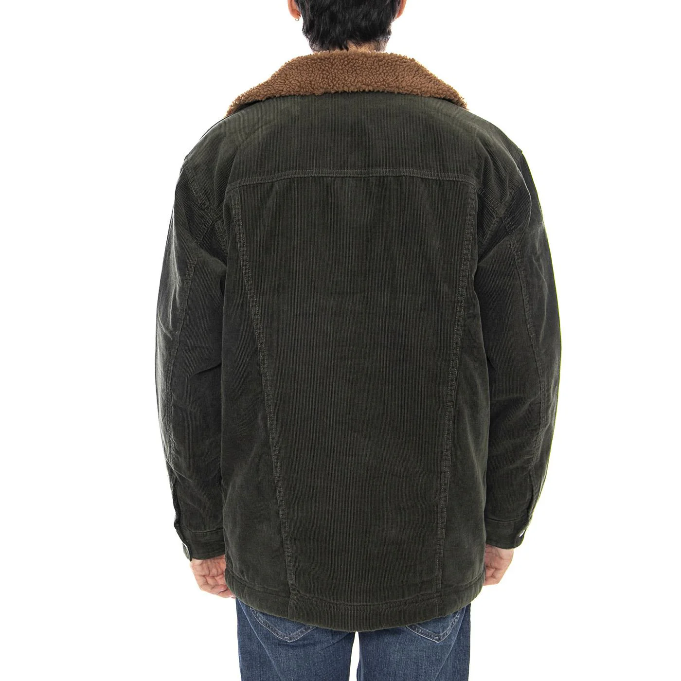 Wrange Coat Forest Night Wrangler - Men's Green Jacket WRANGLER - Image 3
